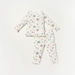 Juniors All-Over Heart Print T-shirt and Pyjama Set-Pyjama Sets-thumbnail-0