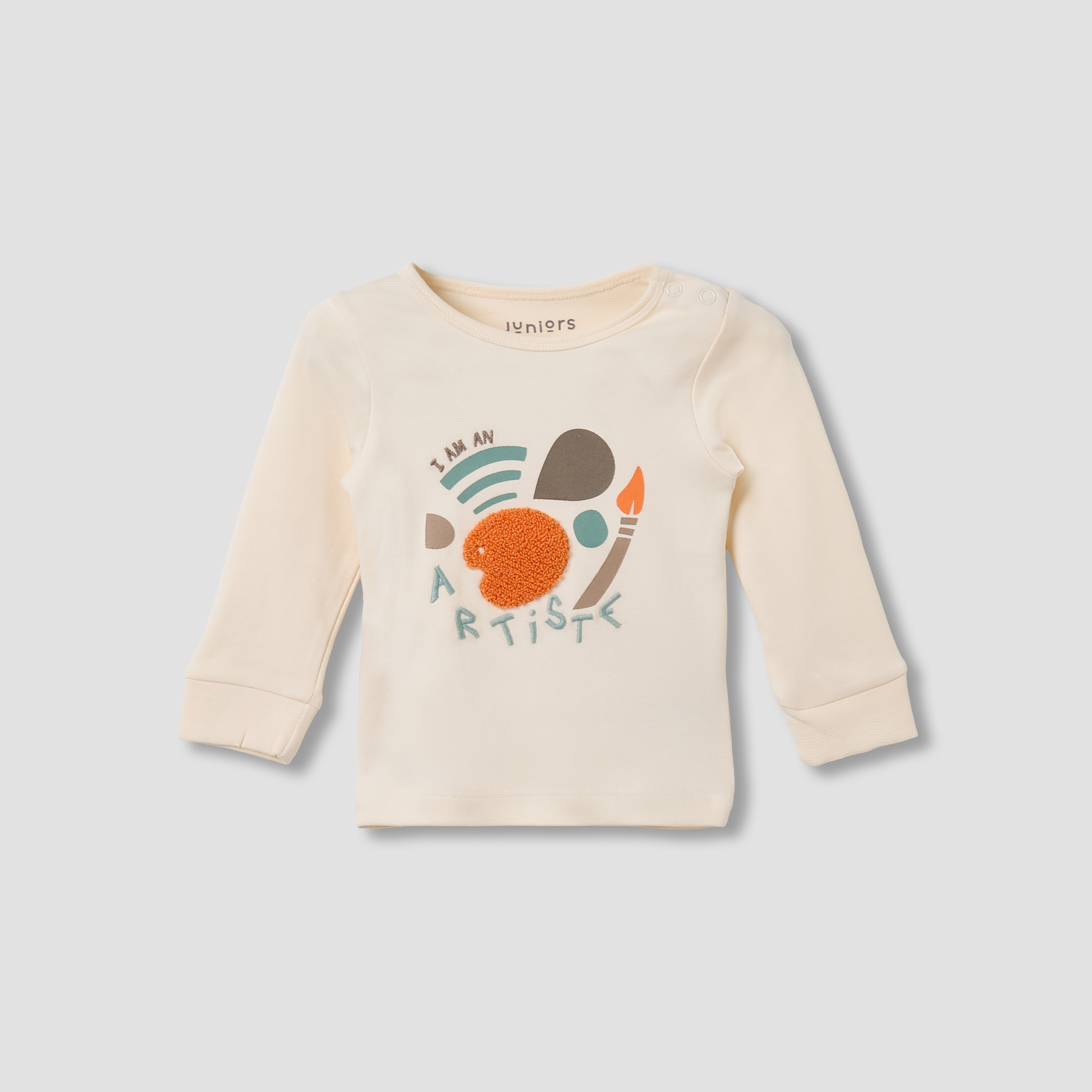 Set of 2 Juniors Cotton Round Neck Long Sleeve Pyjama Set with Snap Button Closure-baby-boys-clothing-nightwear-pyjamasets-image-11