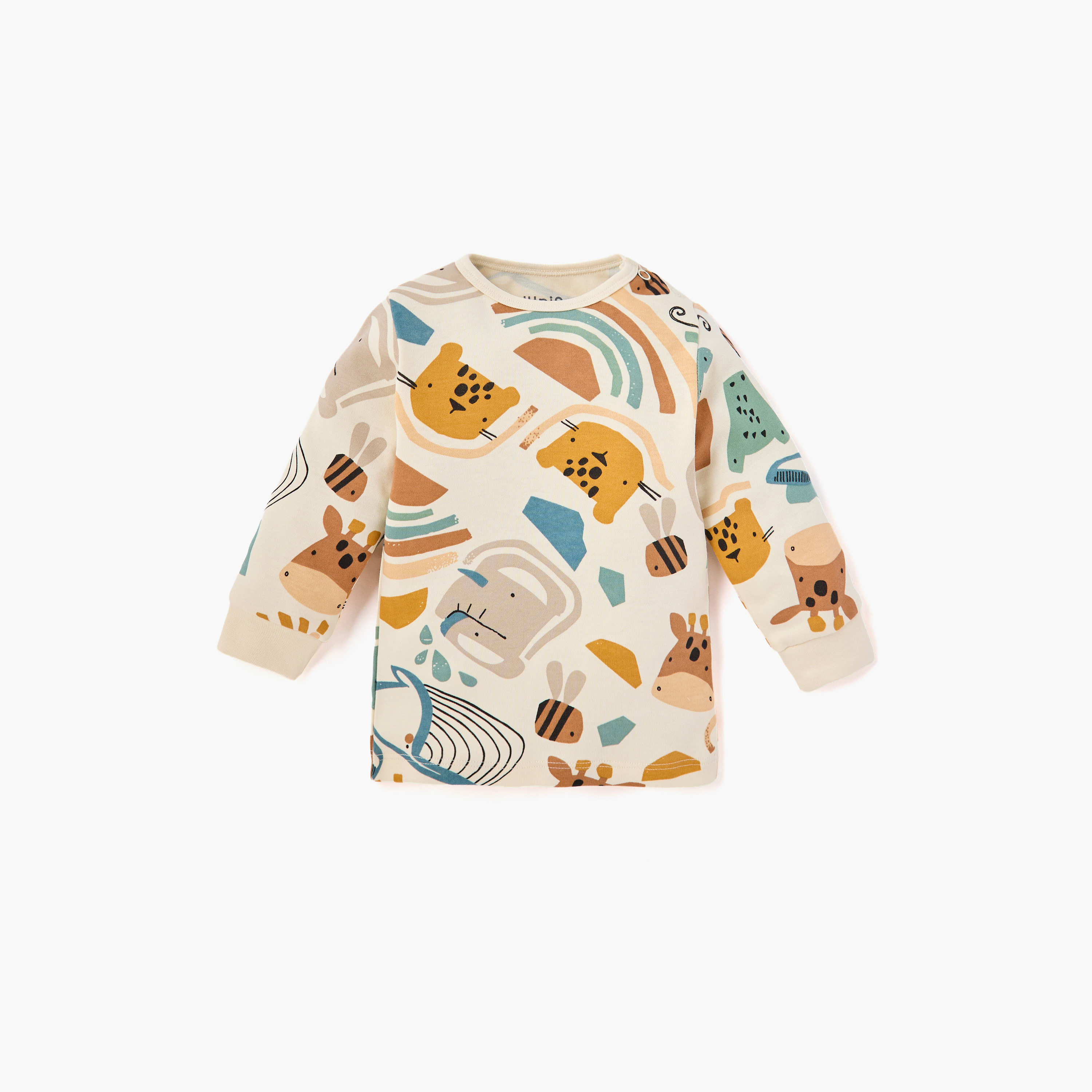 Juniors Printed T-shirts and Pyjamas - Set of 3-baby-boys-clothing-nightwear-pyjamasets-image-4
