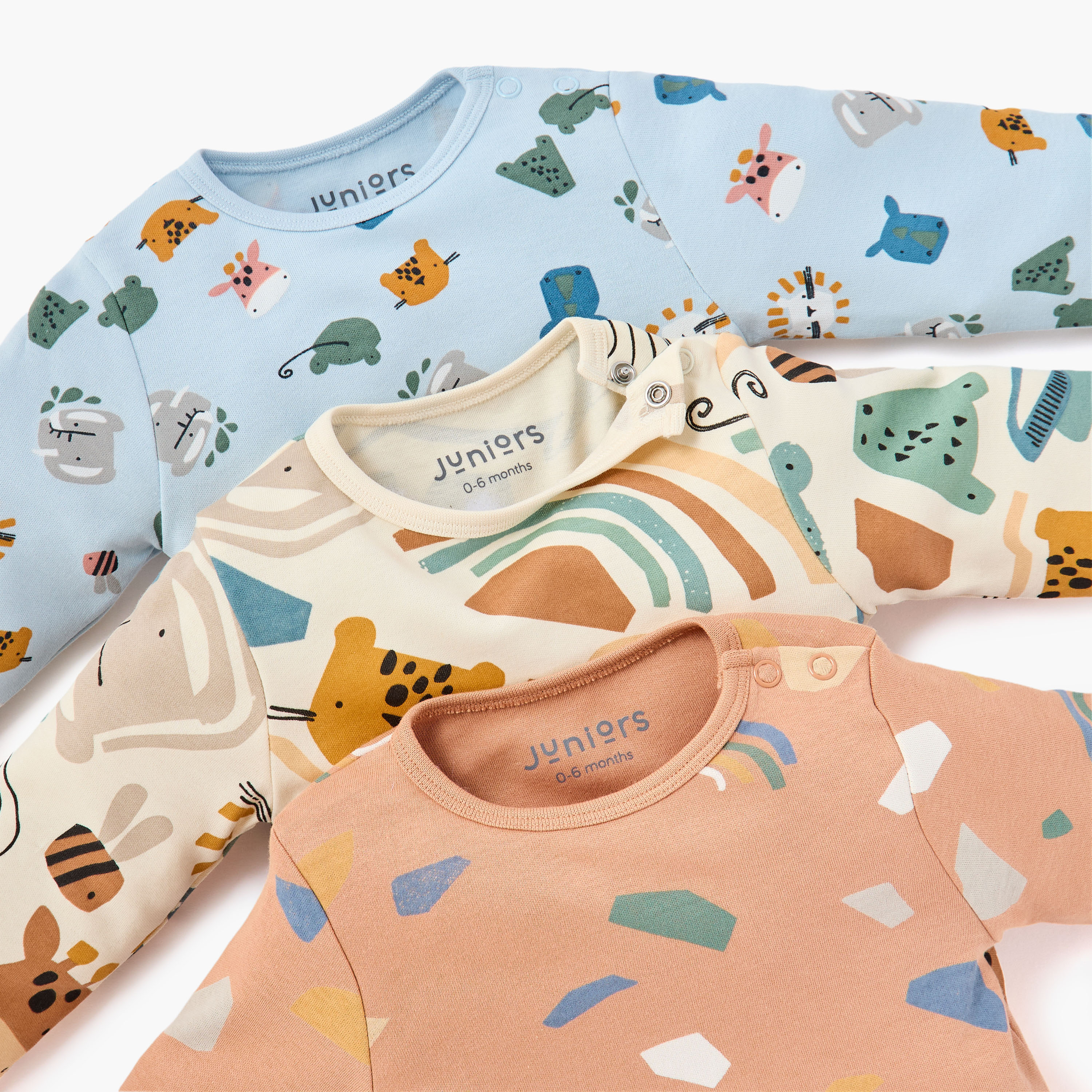 Juniors Printed T-shirts and Pyjamas - Set of 3-baby-boys-clothing-nightwear-pyjamasets-image-8