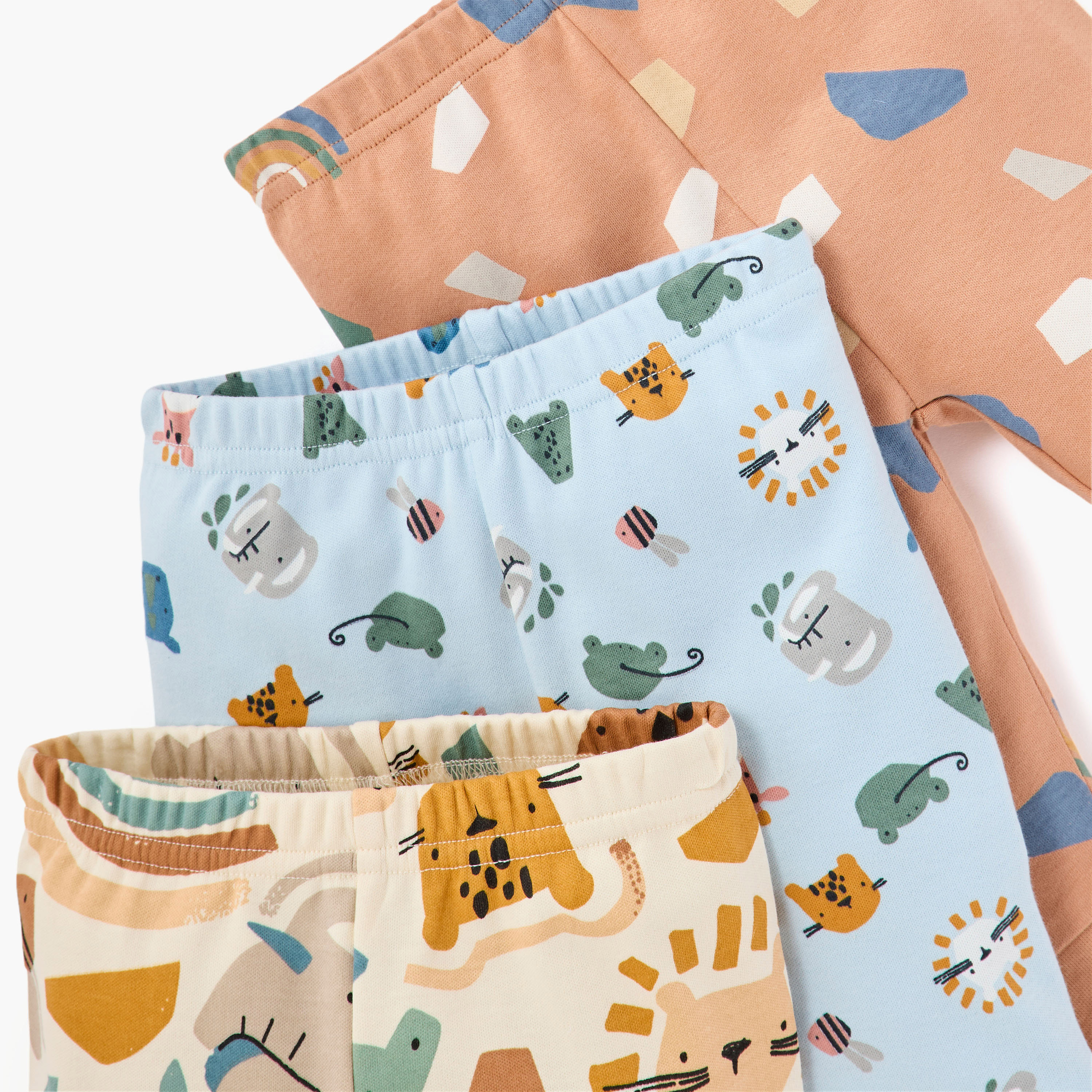 Juniors Printed T-shirts and Pyjamas - Set of 3-baby-boys-clothing-nightwear-pyjamasets-image-9