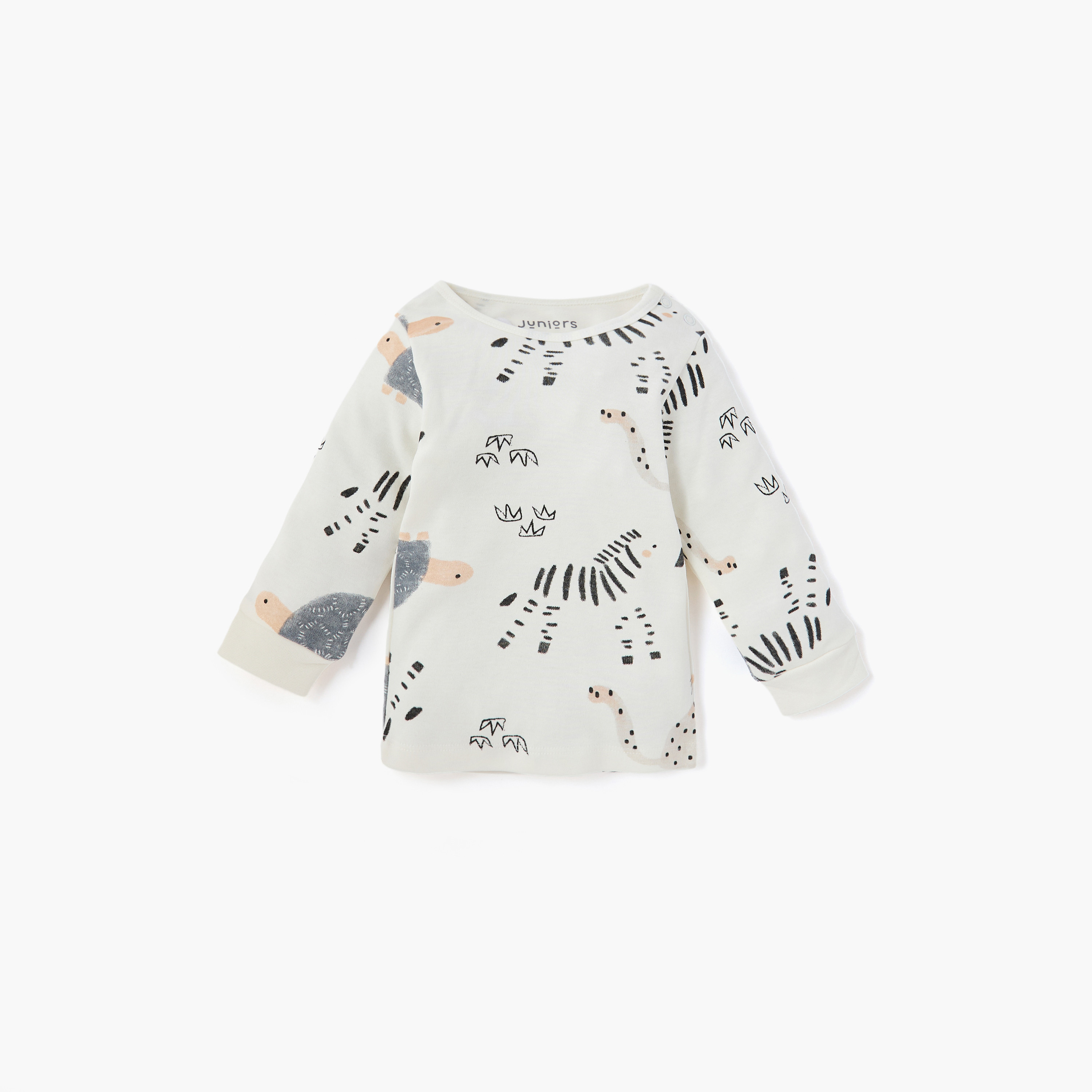 Juniors Assorted T-shirts and Pyjamas - Set of 3-baby-boys-clothing-nightwear-pyjamasets-image-2