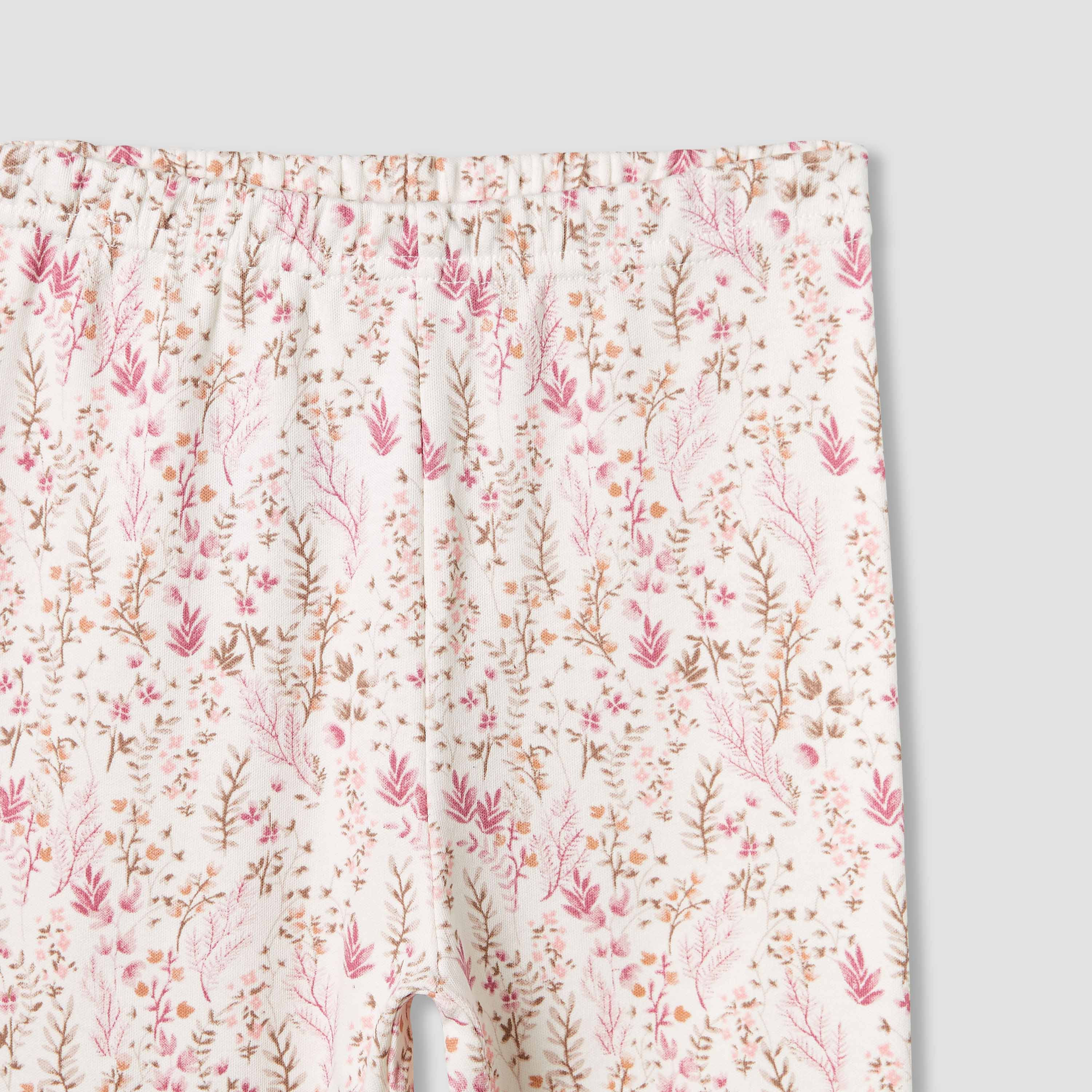 Juniors Pyjama Set with Floral Print - Cotton - Long Sleeves-baby-girls-clothing-nightwear-pyjamasets-image-7