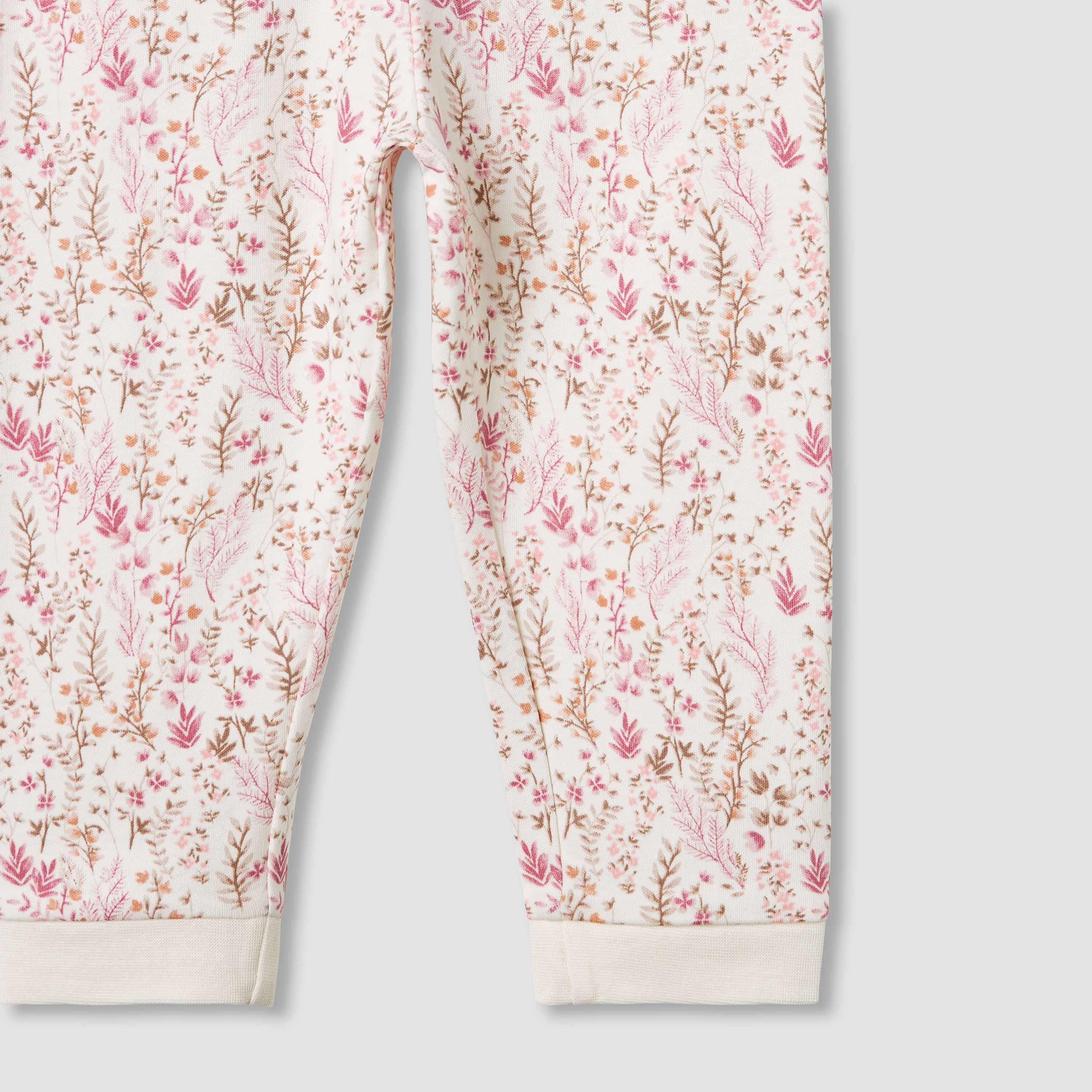 Juniors Pyjama Set with Floral Print - Cotton - Long Sleeves-baby-girls-clothing-nightwear-pyjamasets-image-8