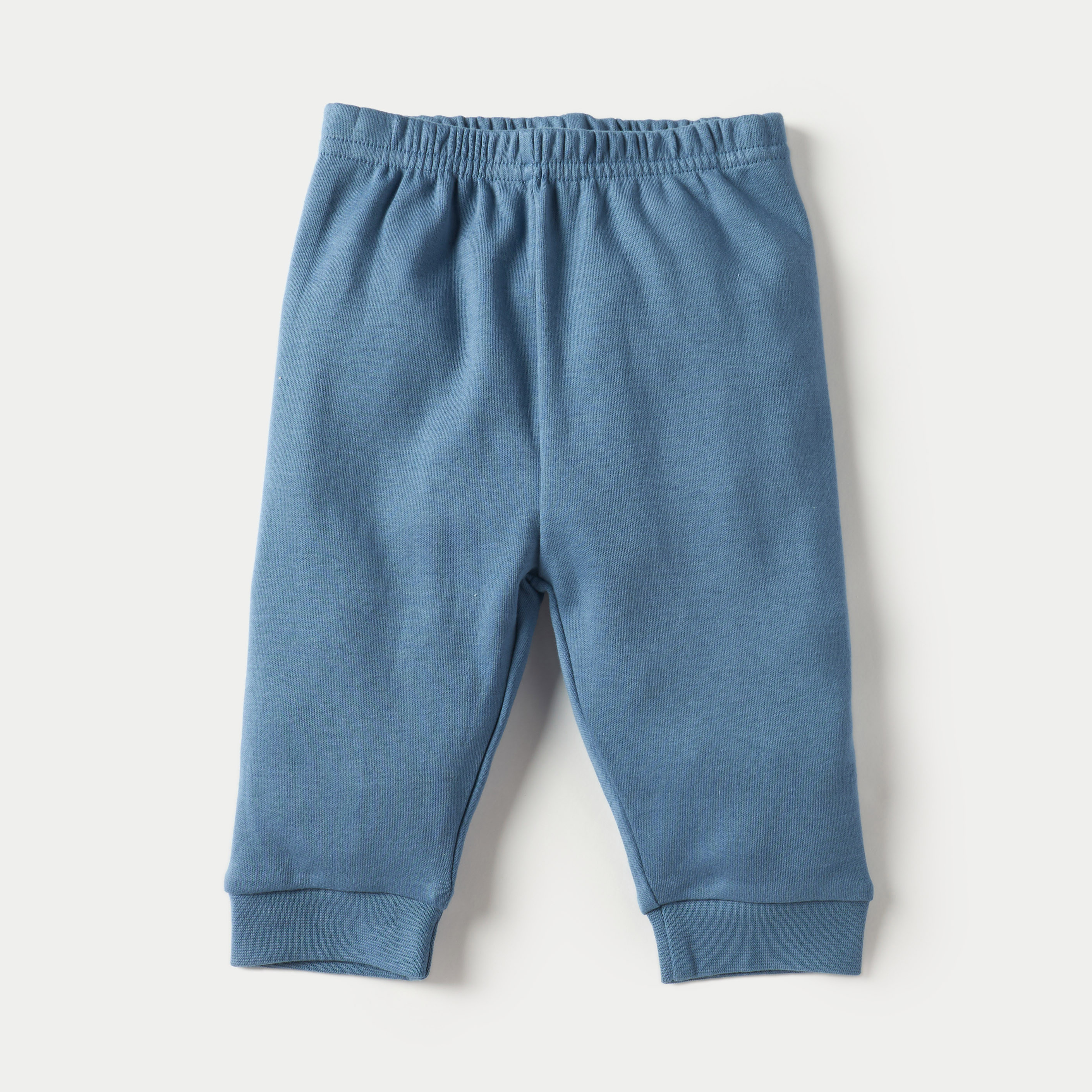 Juniors Text Print Long Sleeves T-shirt and Elasticated Pyjama Set-baby-boys-clothing-nightwear-pyjamasets-image-3