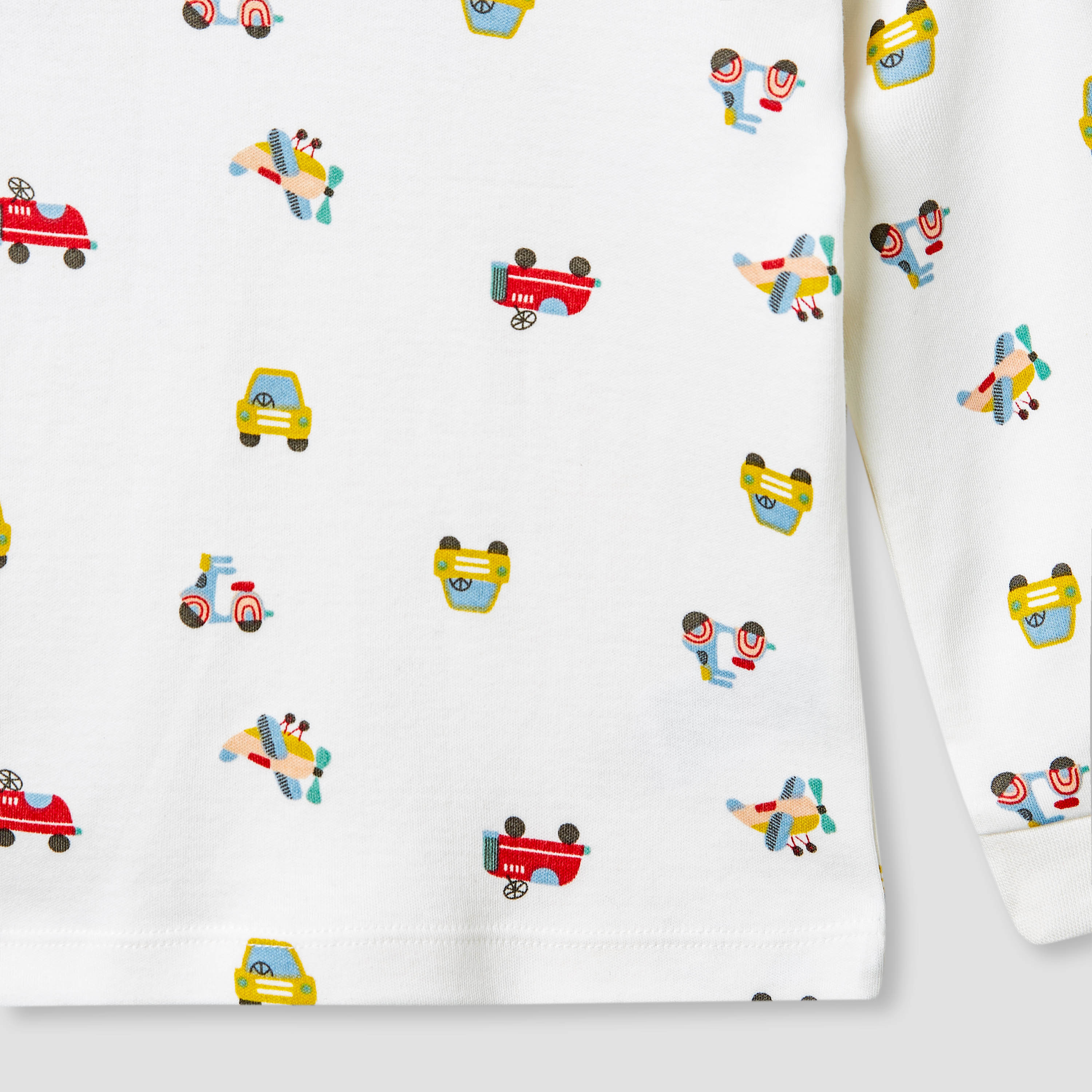 Juniors Pyjama Set with Truck Print - Cotton - Long Sleeves-promo_babyshop_Buy3for79_KSA130126-image-5