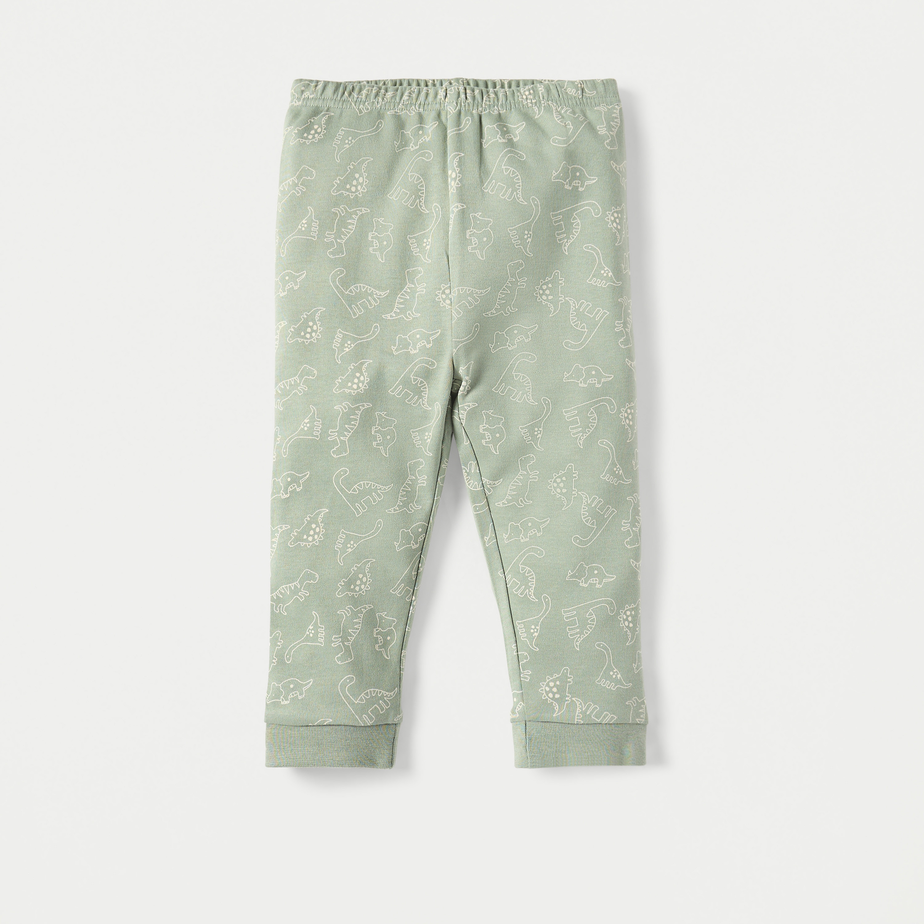 طقم بنطلون بيجاما وتيشيرت بطبعات ديناصور من جونيورز-baby-boys-clothing-nightwear-pyjamasets-image-3