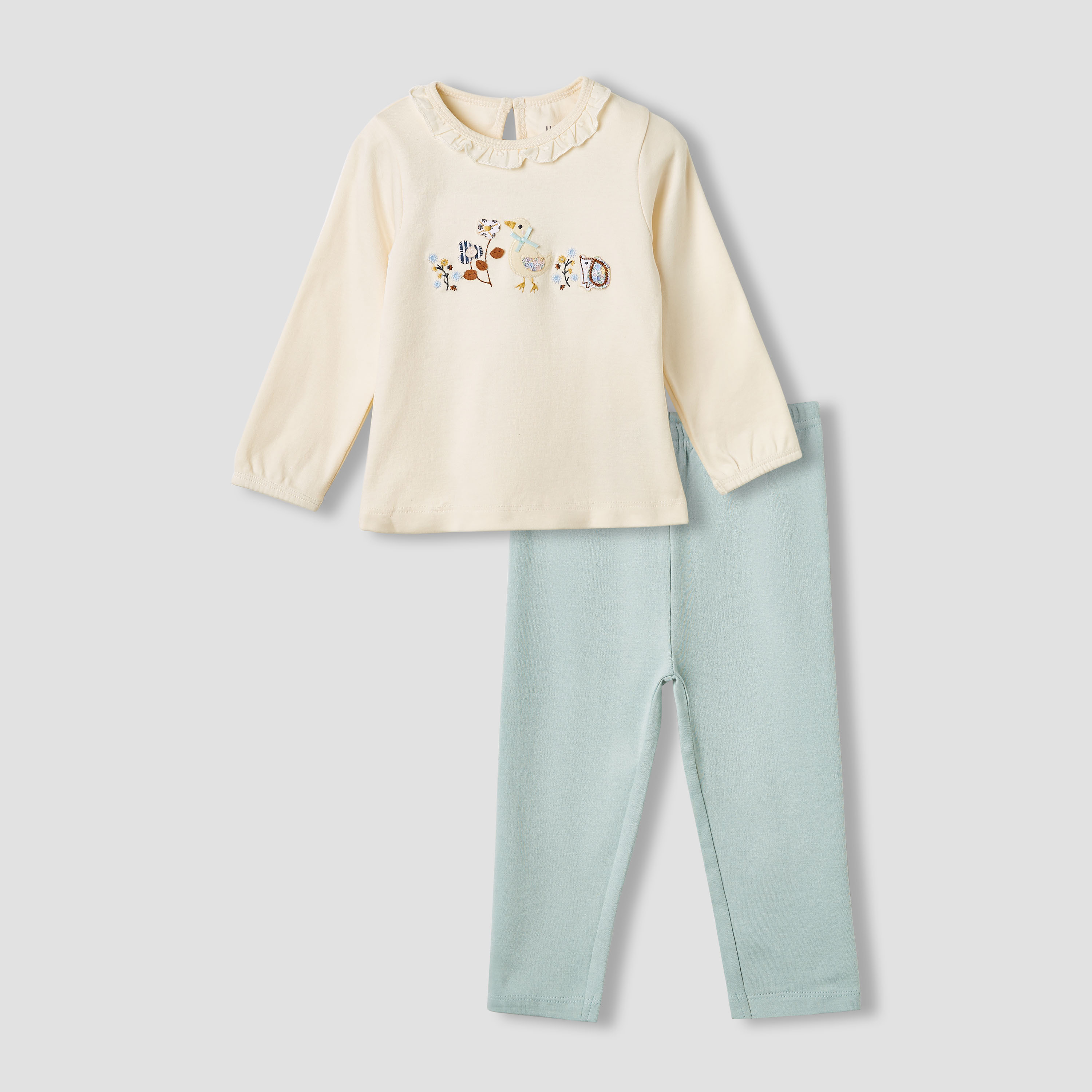 Juniors Printed T-shirt and Pyjama Set-baby-boys-clothing-nightwear-pyjamasets-image-1