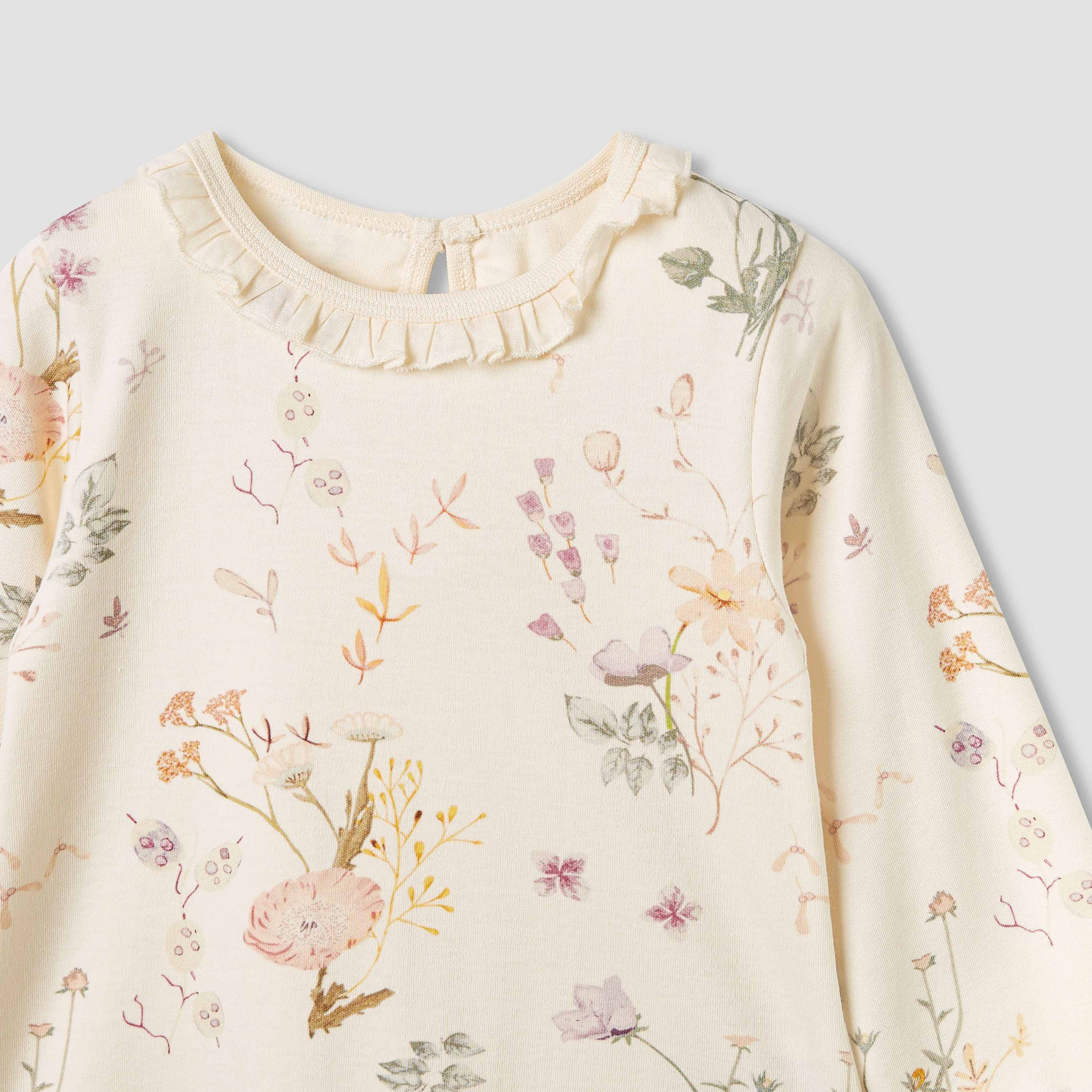 طقم بنطلون بيجاما وتيشيرت بأكمام طويلة وطبعات من جونيورز-baby-girls-clothing-nightwear-pyjamasets-image-4