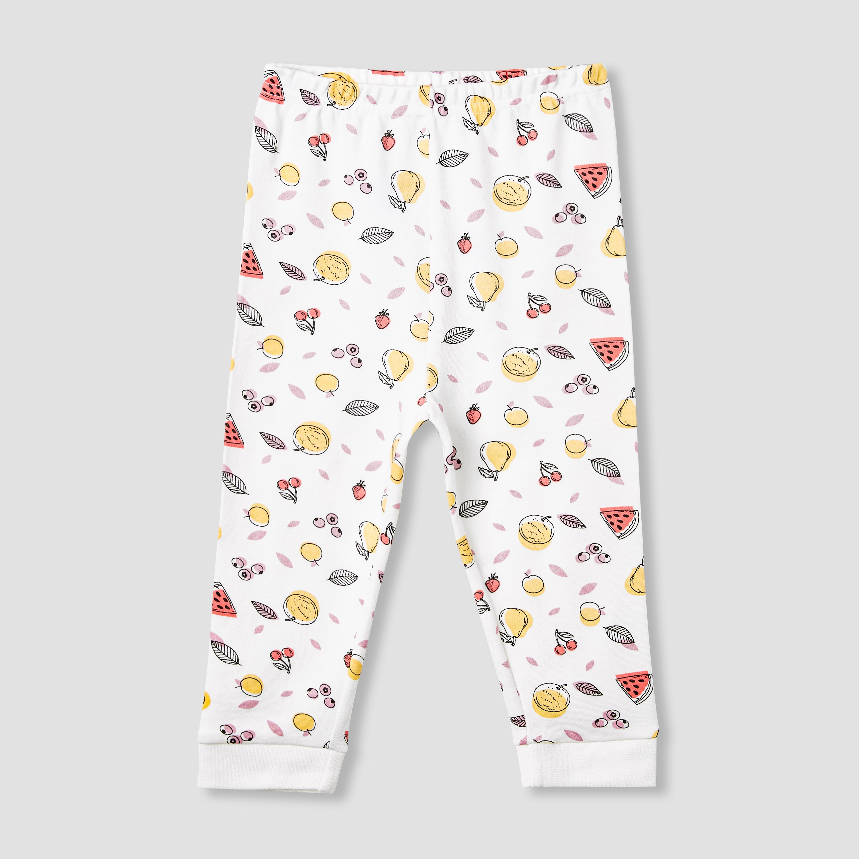 Juniors Printed T-shirt and Pyjama Set-baby-girls-clothing-nightwear-pyjamasets-image-3