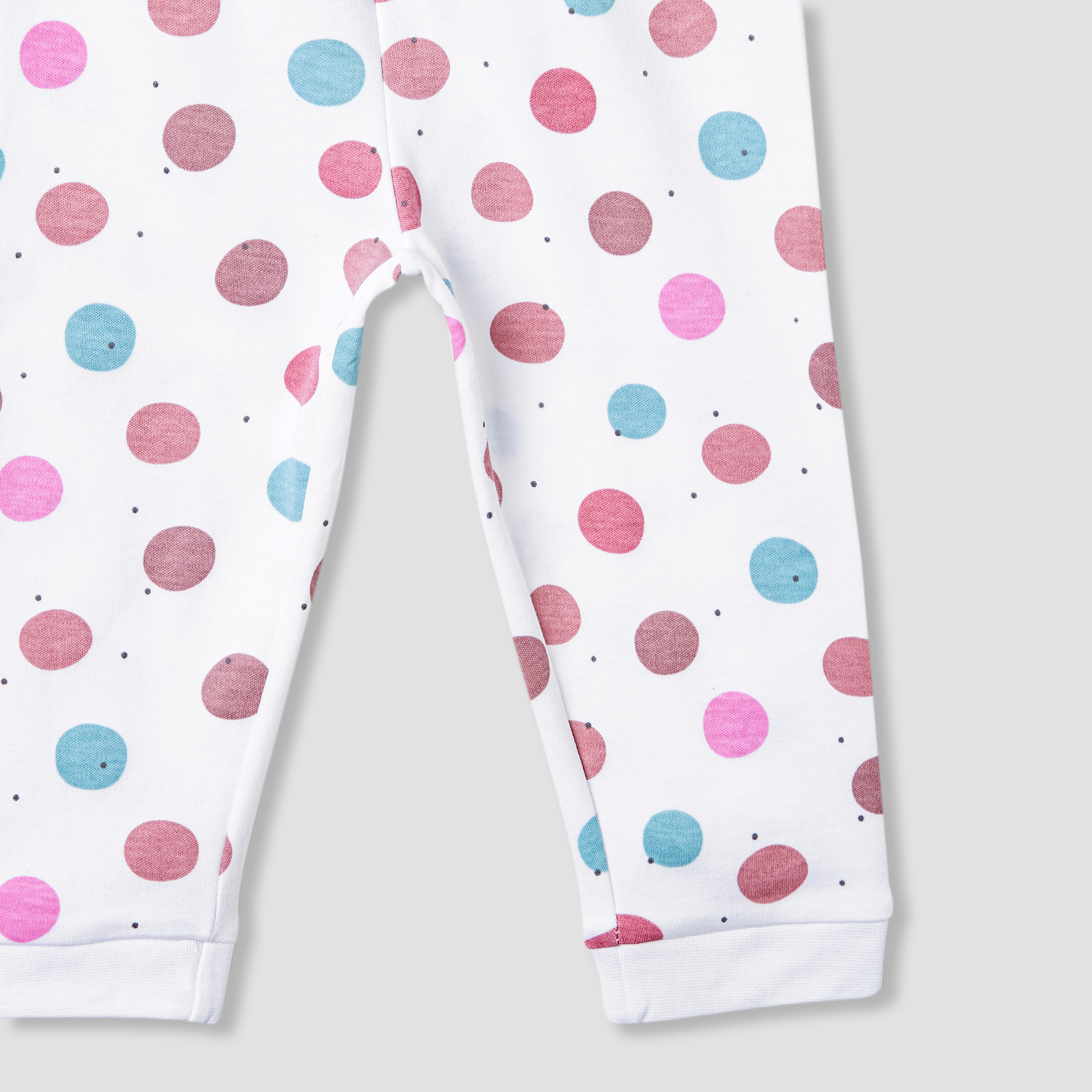 Juniors Embroidered T-shirt and Printed Pyjama Set-baby-girls-clothing-nightwear-pyjamasets-image-7