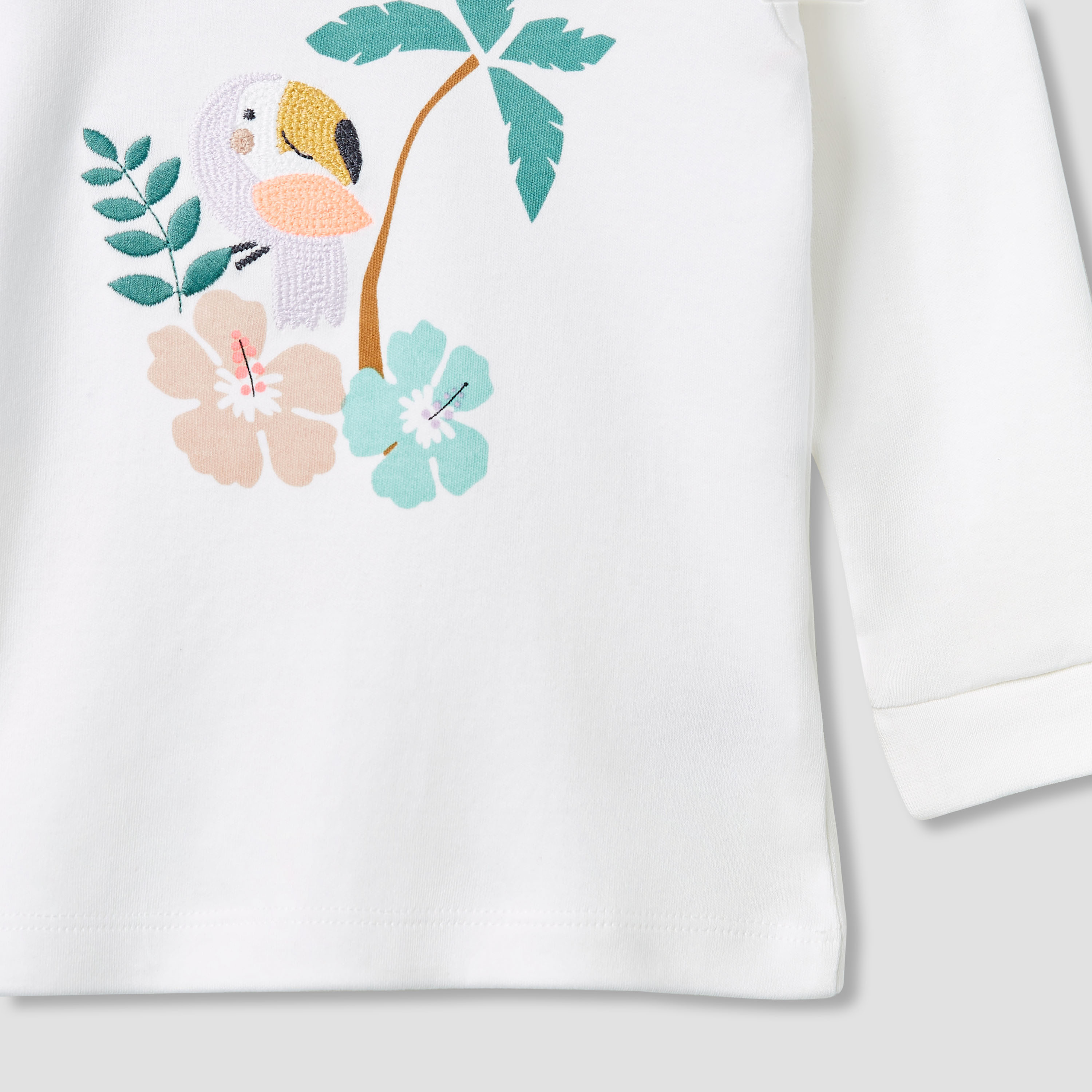 Juniors Printed T-shirt and Pyjama Set-baby-girls-clothing-nightwear-pyjamasets-image-4