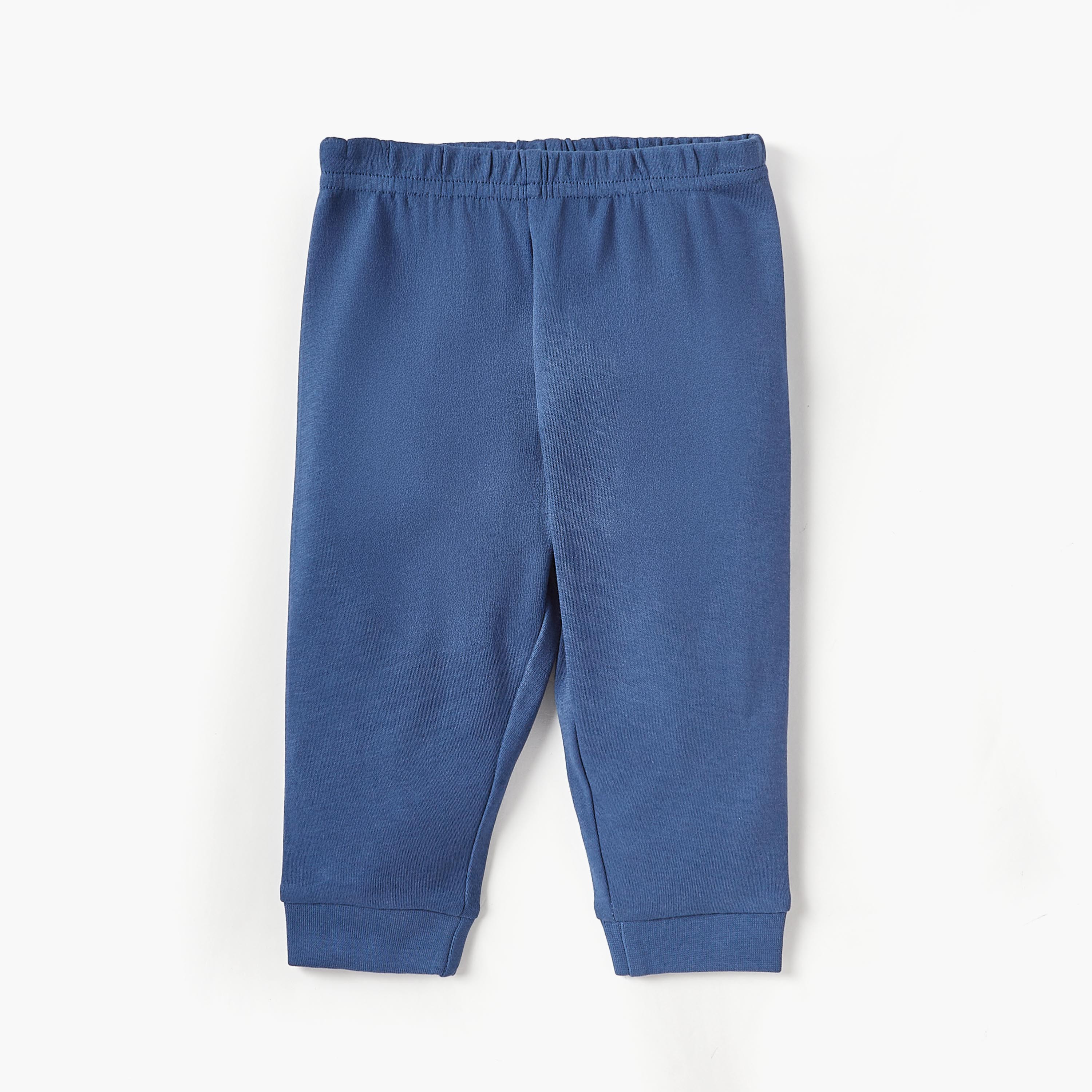 طقم تيشيرت مخطط بأكمام طويلة مع بنطلون بيجاما من جونيورز-baby-boys-clothing-nightwear-pyjamasets-image-3