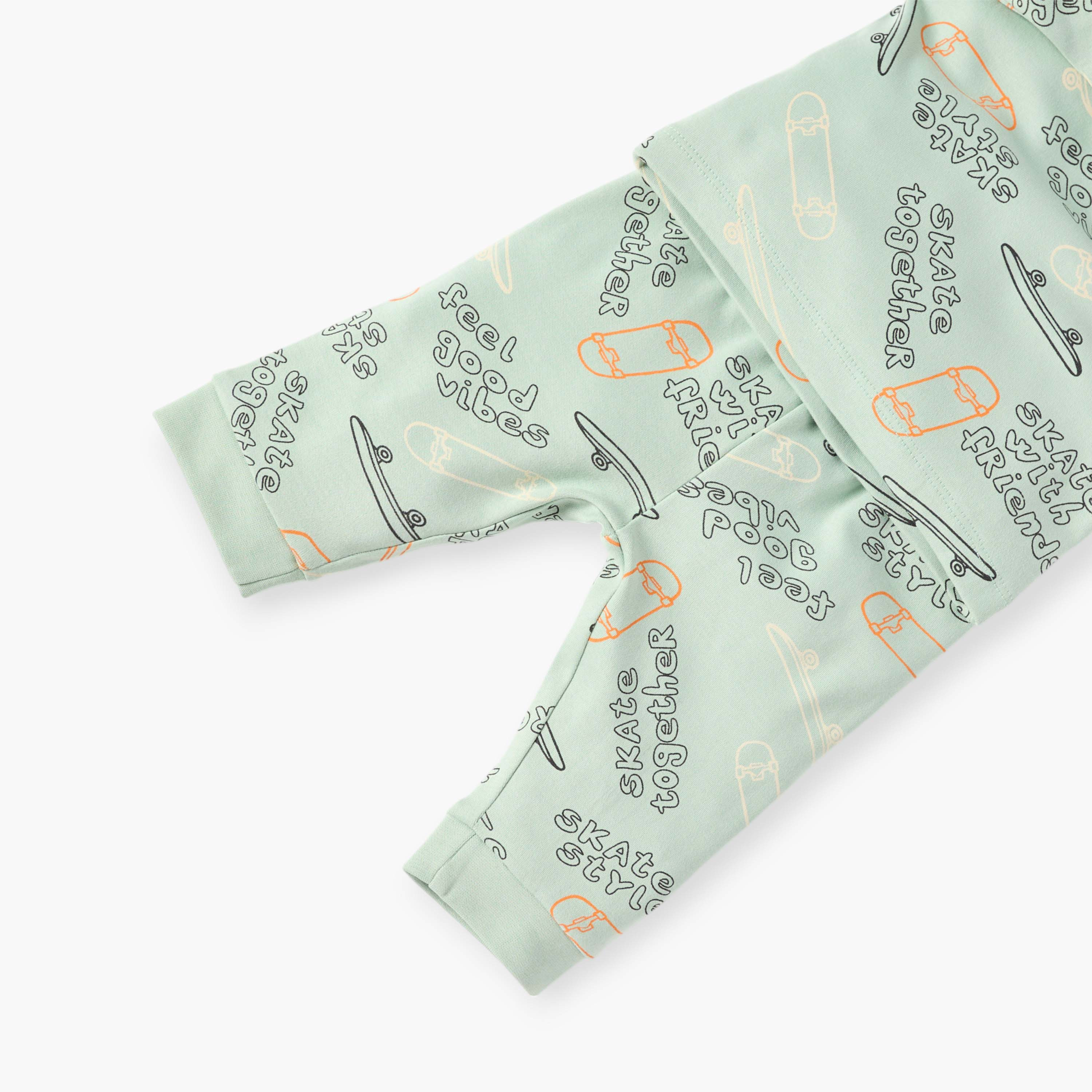 طقم بنطلون بيجاما وتيشيرت بطبعات من جونيورز-baby-boys-clothing-nightwear-pyjamasets-image-5