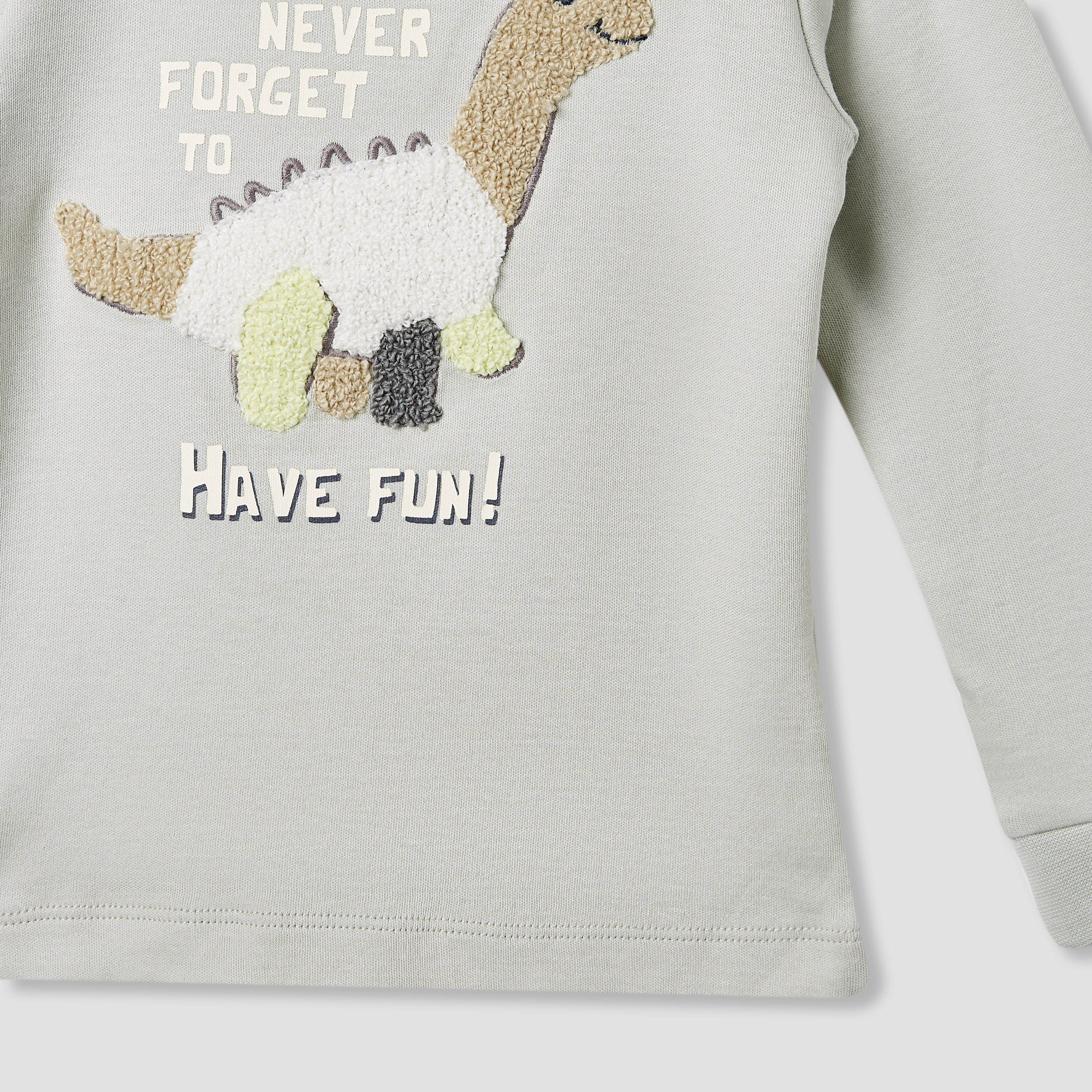 Juniors Dinosaur Print T-shirt and Pyjama Set-baby-boys-clothing-nightwear-pyjamasets-image-6