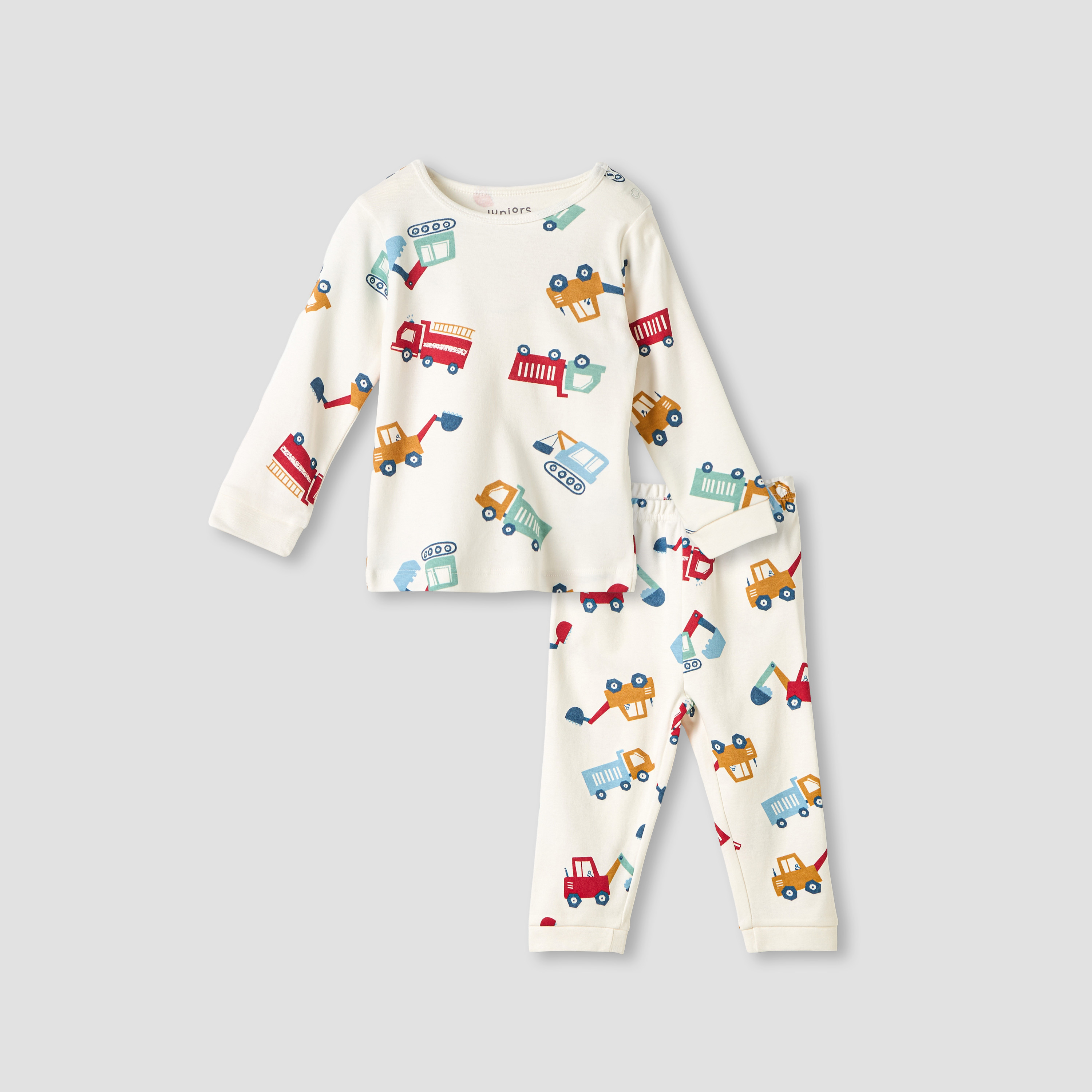 طقم بنطلون بيجاما وتيشيرت بطبعات جرافيك من جونيورز-baby-boys-clothing-nightwear-pyjamasets-image-1