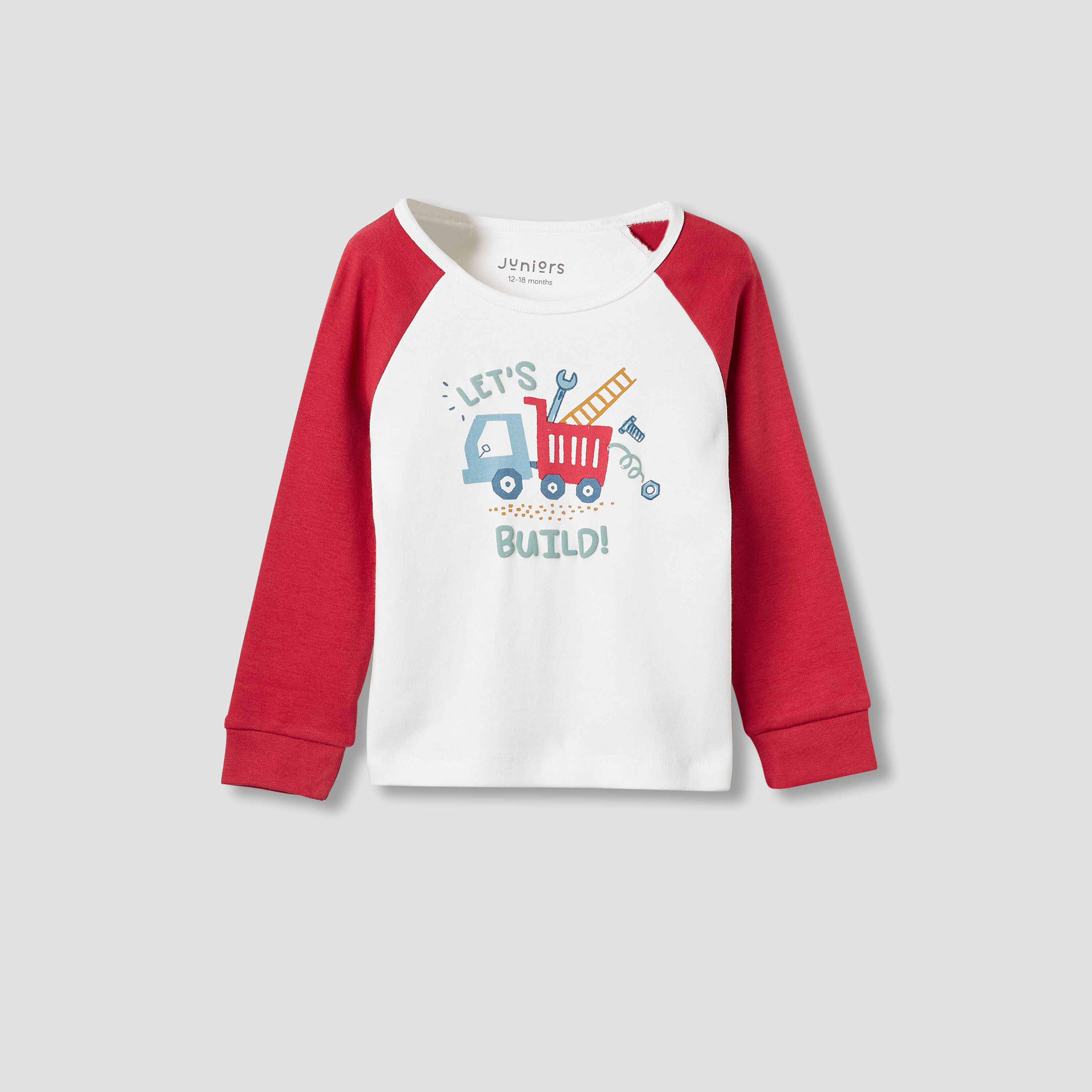 Juniors Graphic Print T-shirt and Pyjama Set-baby-boys-clothing-nightwear-pyjamasets-image-2