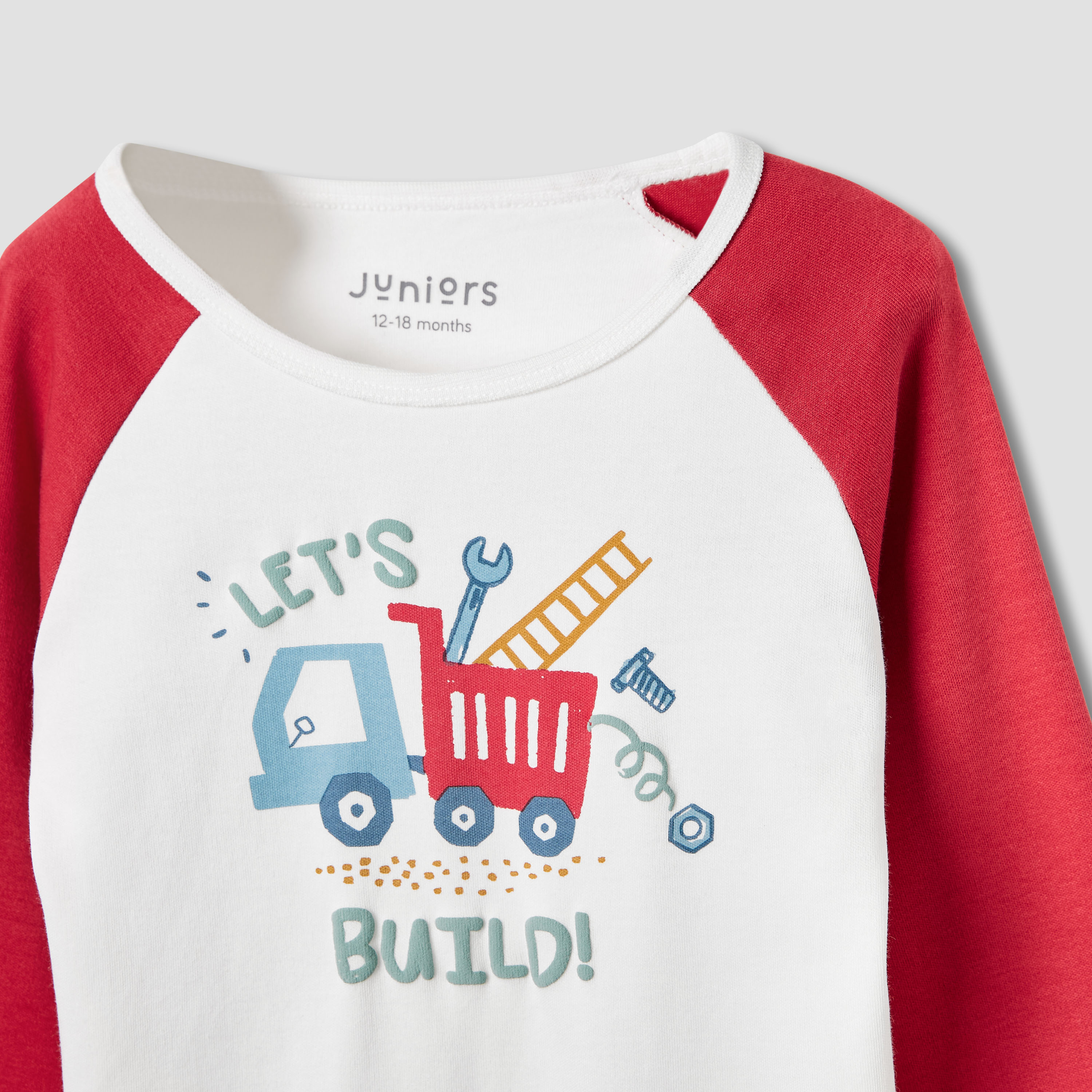 Juniors Graphic Print T-shirt and Pyjama Set-baby-boys-clothing-nightwear-pyjamasets-image-4