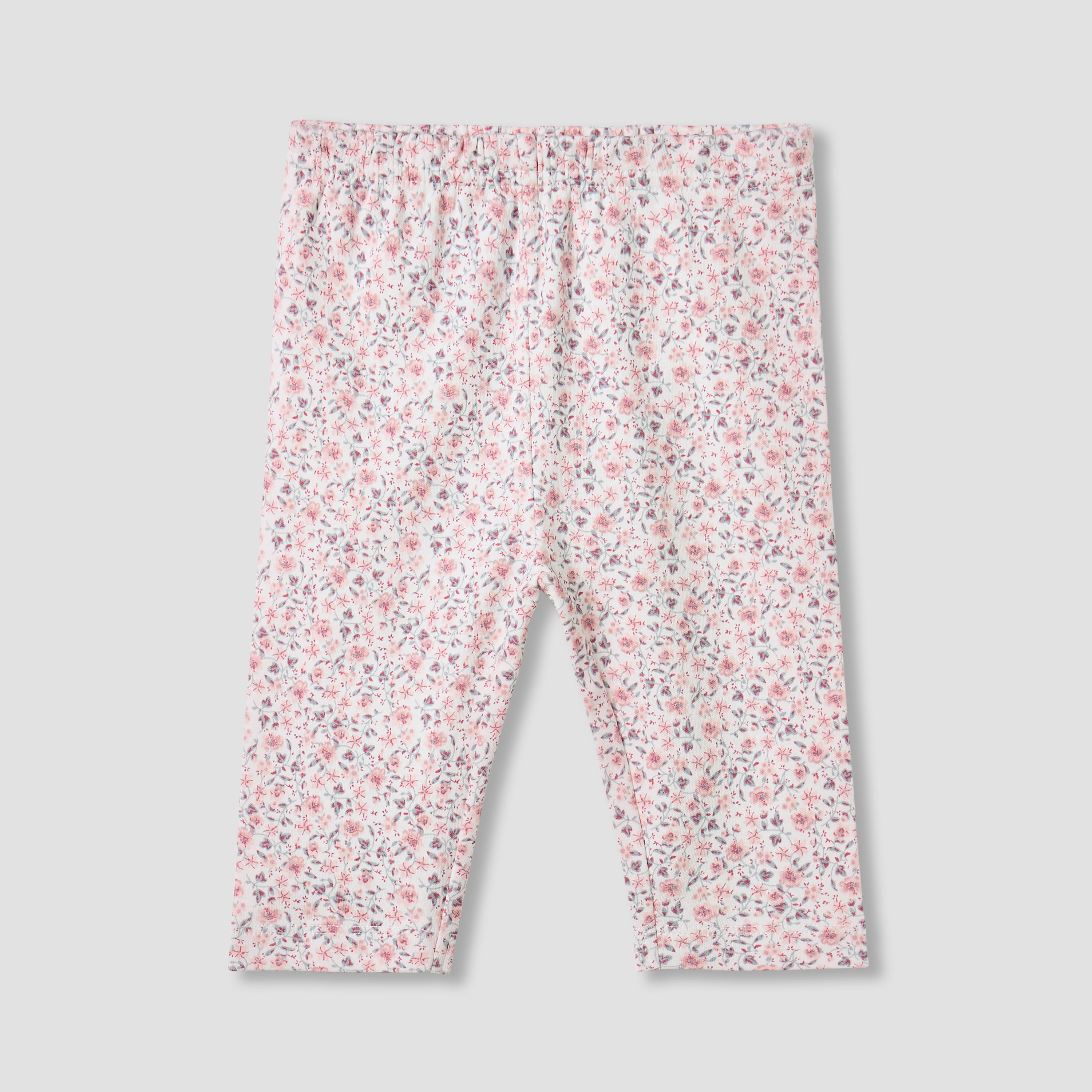 Juniors Floral Print T-shirt and Pyjama Set-baby-girls-clothing-nightwear-pyjamasets-image-3