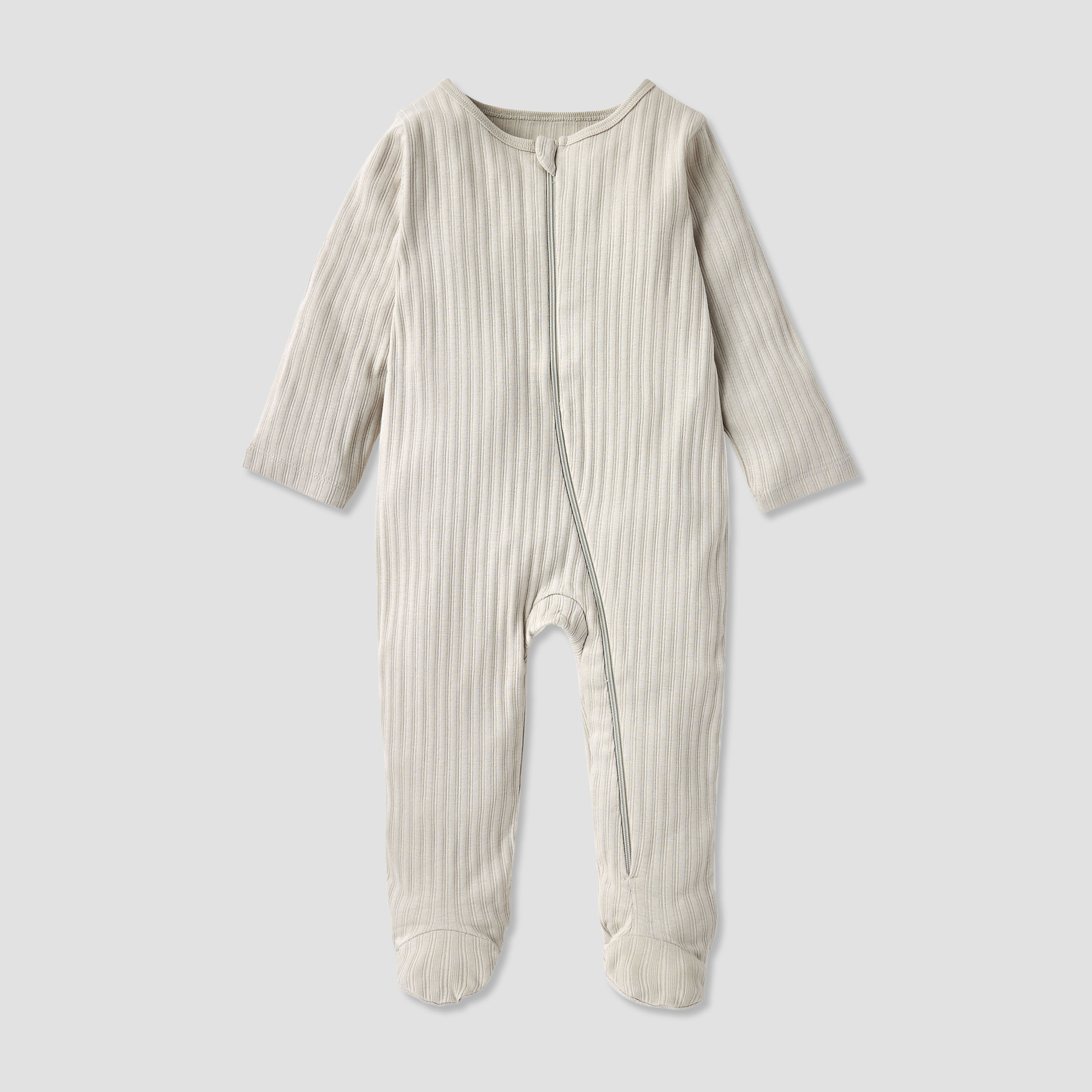 Juniors Textured Closed Feet Sleepsuit with Long Sleeves - Set of 7-baby-boys-clothing-nightwear-sleepsuits-image-6