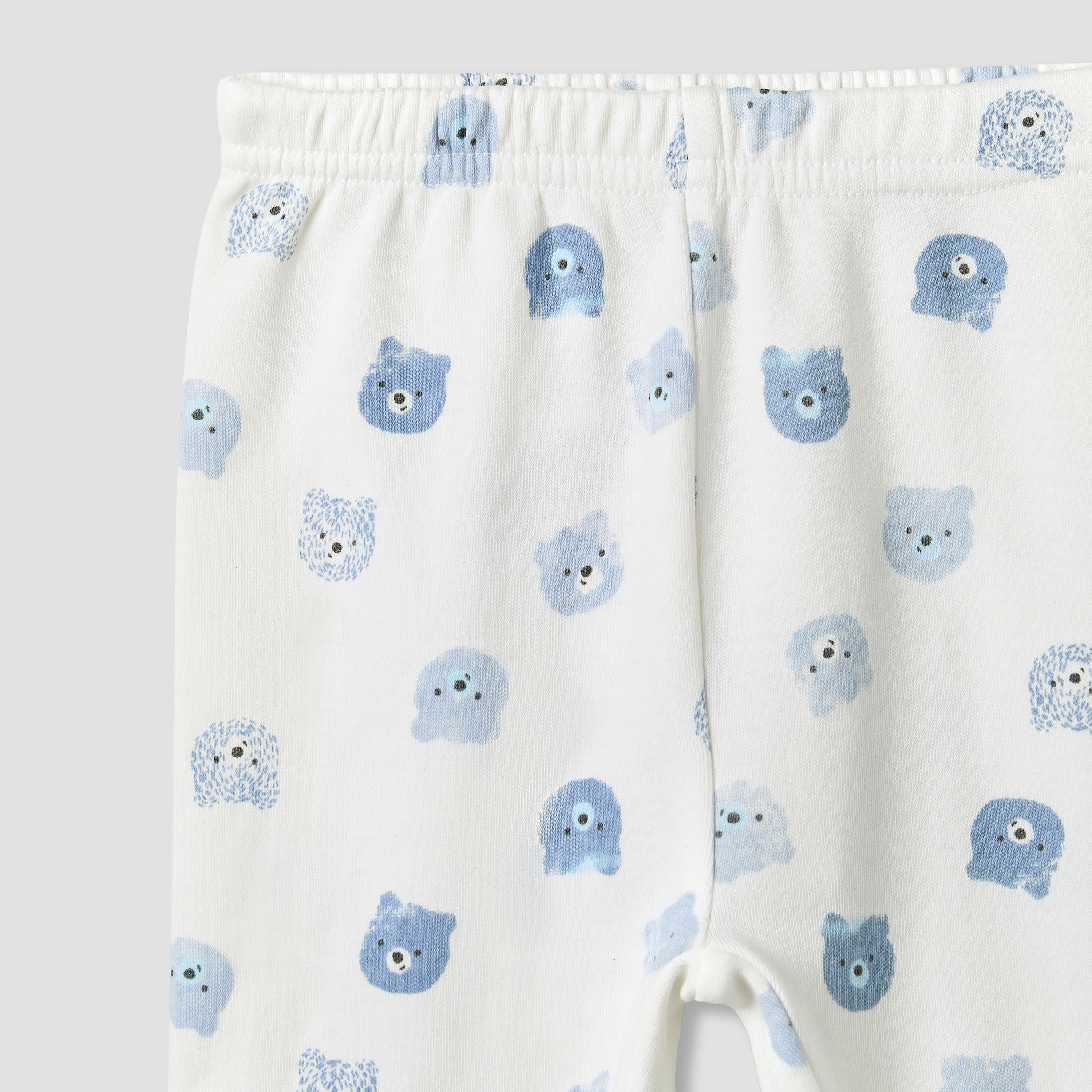 طقم بنطلون بيجاما وتيشيرت قطن بياقة مستديرة وأكمام طويلة وطبعات دب من جونيورز-baby-boys-clothing-nightwear-pyjamasets-image-6