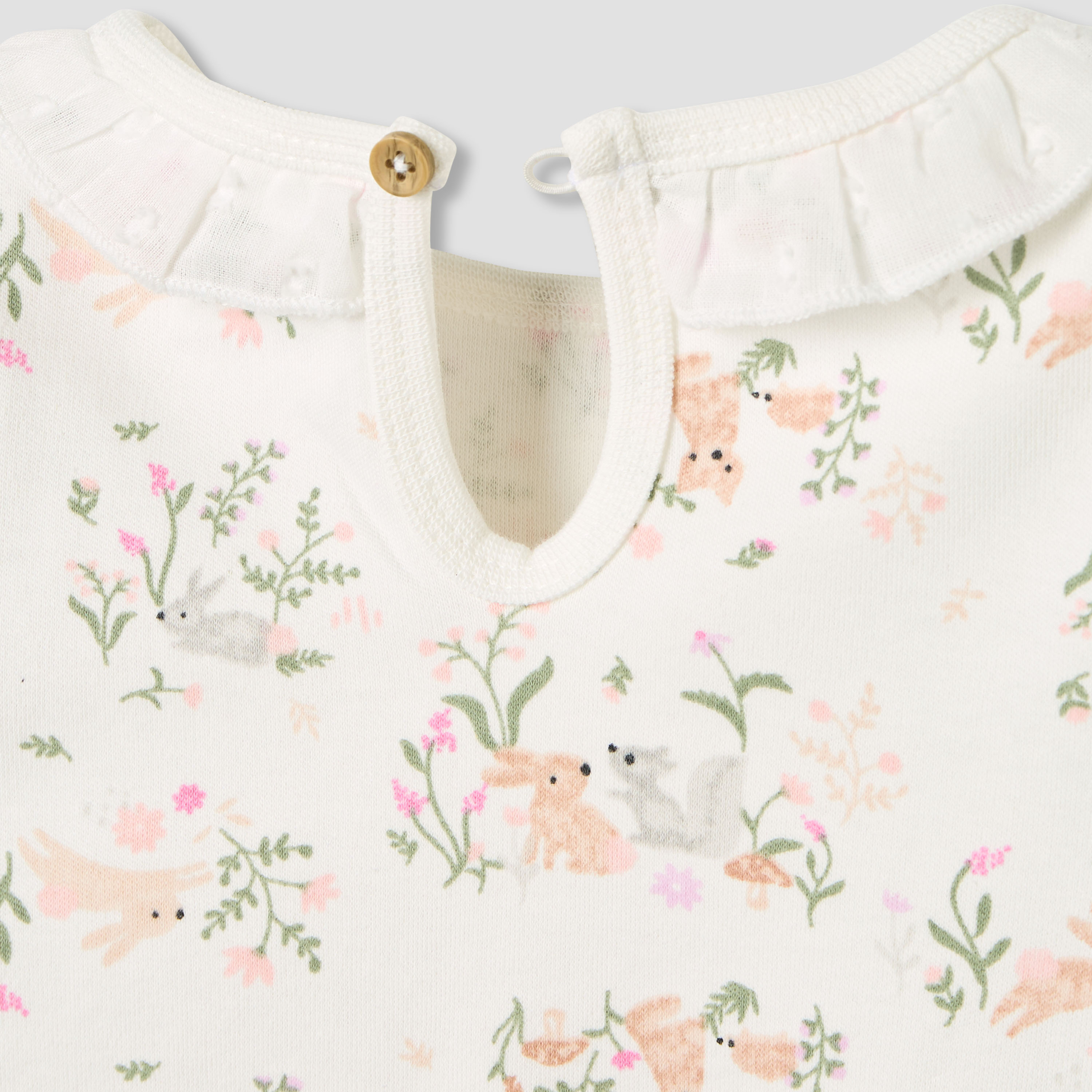 طقم تيشيرت مطرز وبنطلون بيجاما بطبعات من جونيورز-baby-girls-clothing-nightwear-pyjamasets-image-6