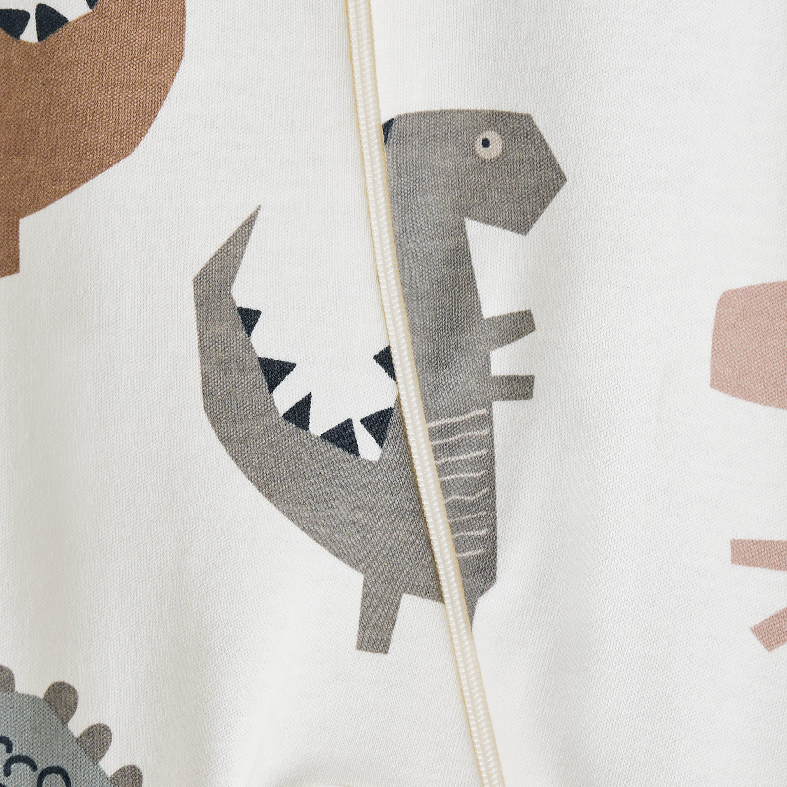 Juniors Printed Round Neck Sleepsuit with Zip Closure - Set of 5-baby-boys-clothing-nightwear-sleepsuits-image-8