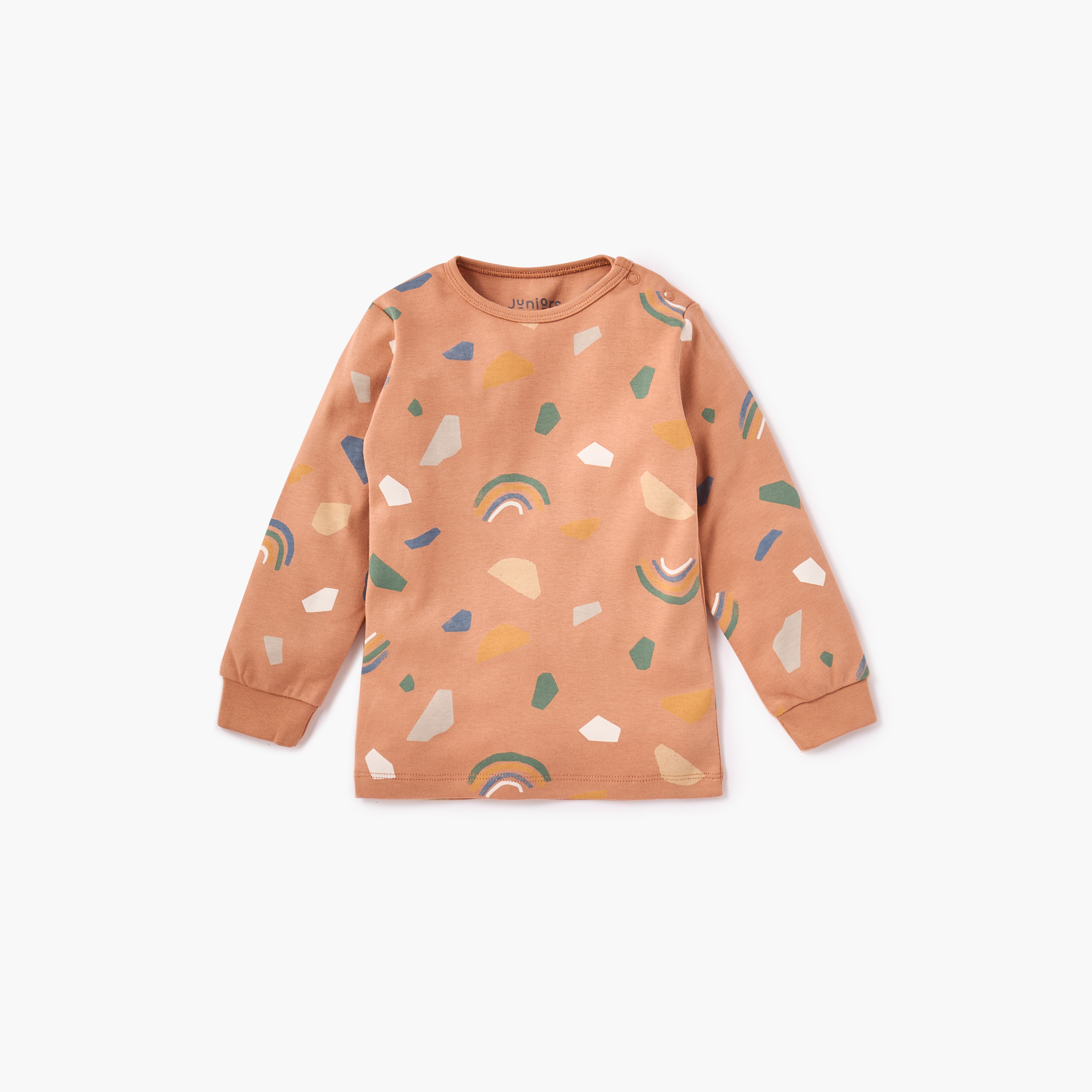 Juniors All-Over Printed T-shirt and Pyjama Set-baby-boys-clothing-nightwear-pyjamasets-image-3
