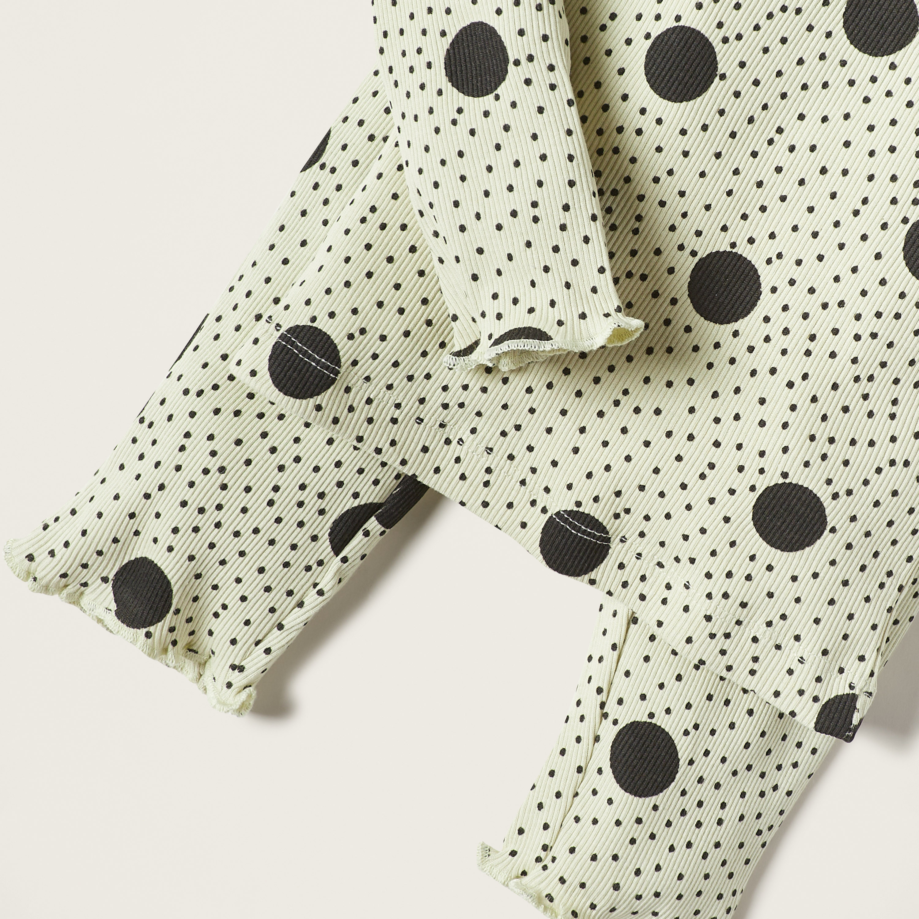Juniors All-Over Polka Dot Print T-shirt and Elasticated Pyjama Set-baby-boys-clothing-nightwear-pyjamasets-image-5