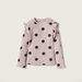 Juniors All-Over Polka Dot Print T-shirt and Elasticated Pyjama Set-Sleepsuits-thumbnail-1