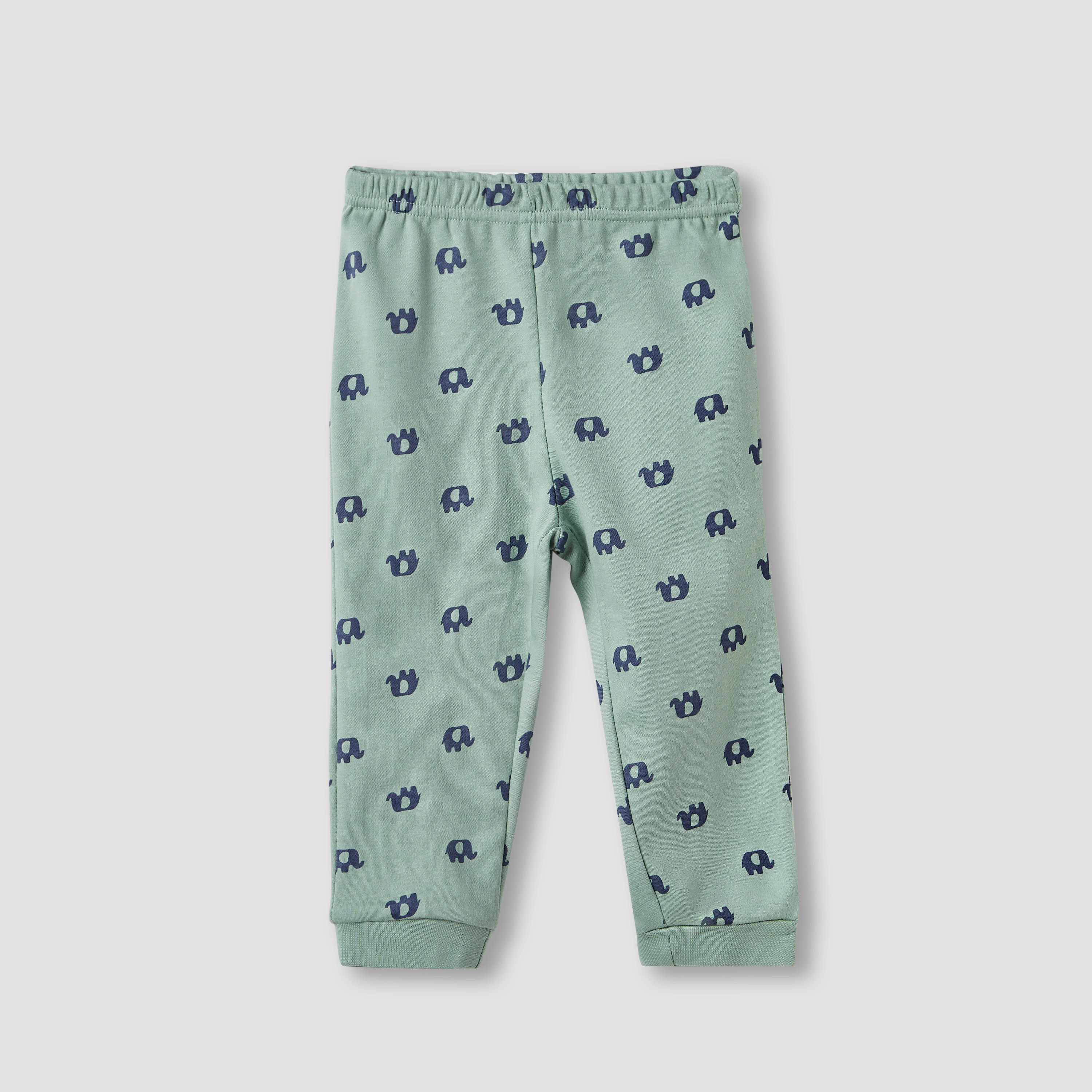 طقم بنطلون بيجاما وتيشيرت بأكمام طويلة وطبعات زرافة من جونيورز-baby-boys-clothing-nightwear-pyjamasets-image-3