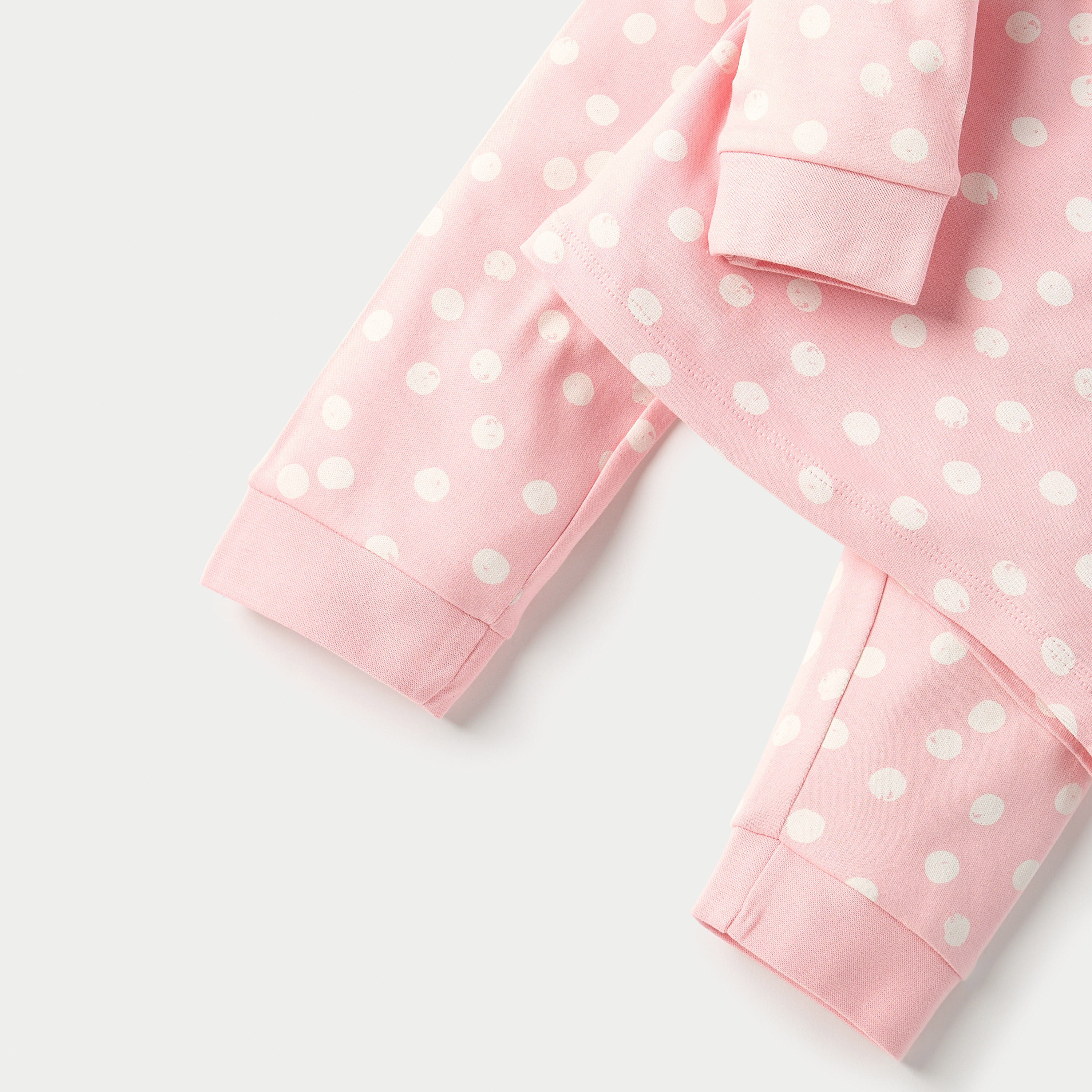 طقم بنطلون بيجاما وتيشيرت بطبعات منقطة من جونيورز-baby-girls-clothing-nightwear-pyjamasets-image-5