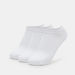 Solid Ankle Length Socks - Set of 3-Women%27s Socks-thumbnailMobile-0