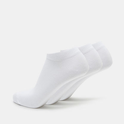 Solid Ankle Length Socks - Set of 3-Women%27s Socks-image-2