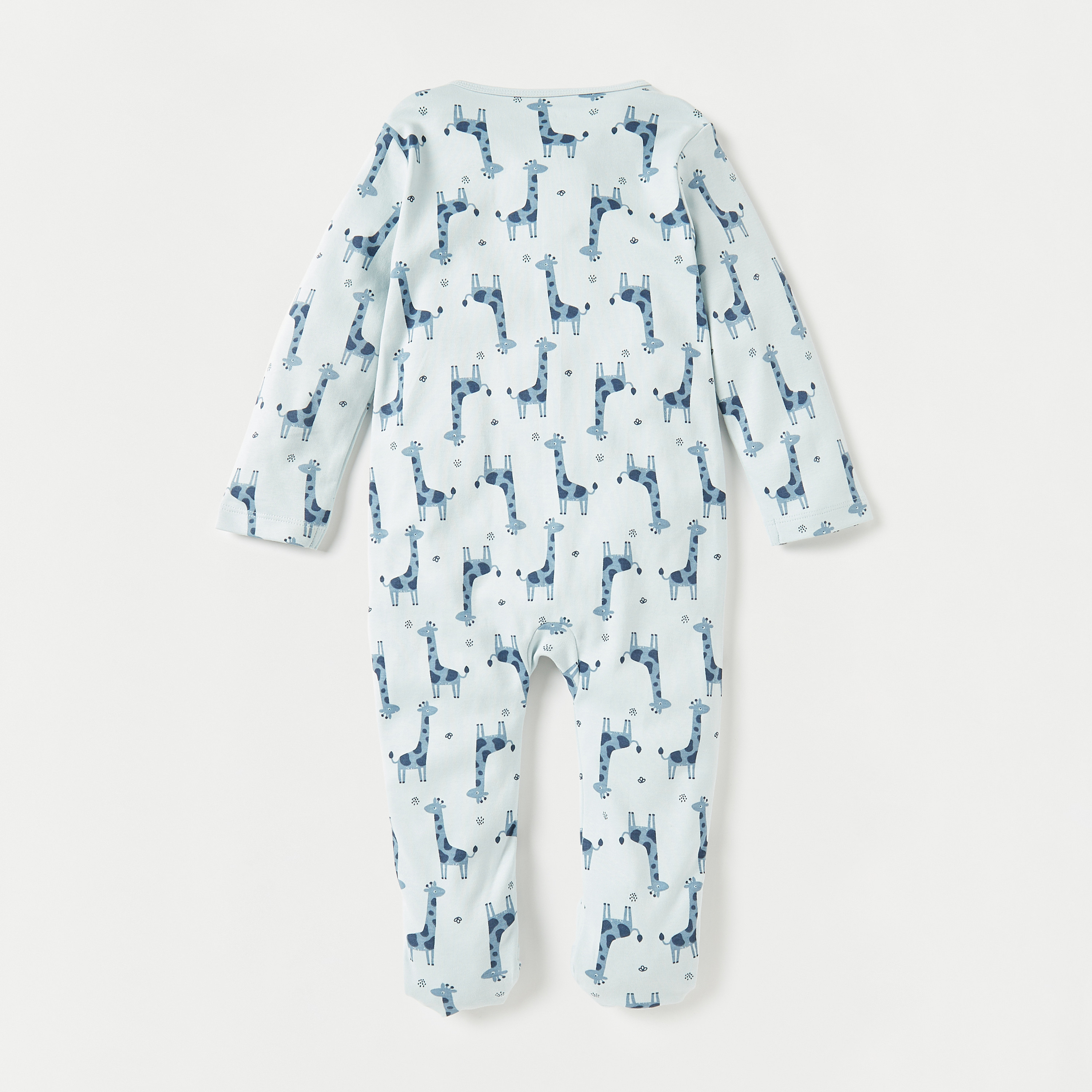 بدلة نوم مغلقة القدمين بسحاب إغلاق وطبعات من جونيورز-baby-boys-clothing-nightwear-sleepsuits-image-5