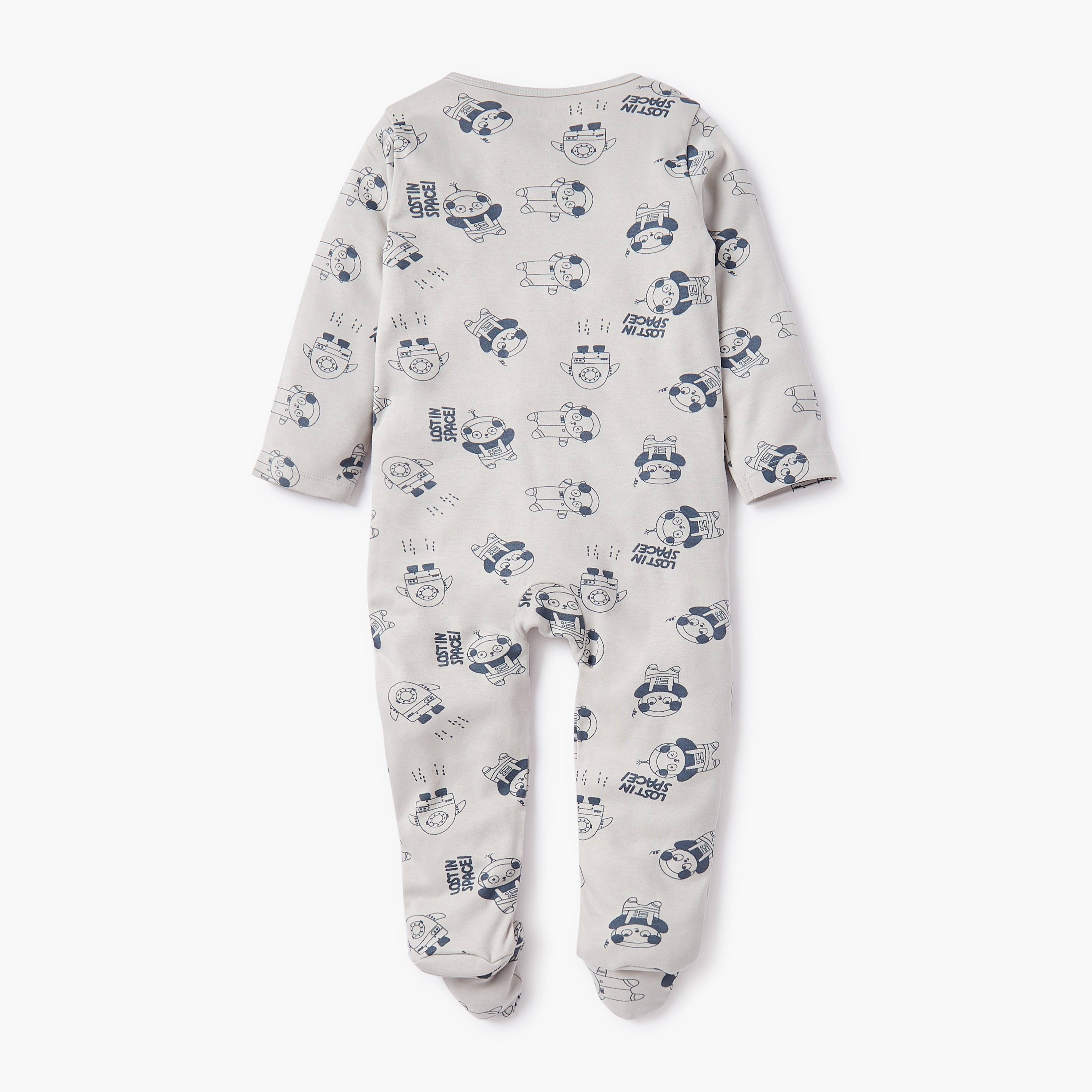 Juniors All-Over Print Sleepsuit with Long Sleeves and Zip Closure-baby-boys-clothing-nightwear-sleepsuits-image-3