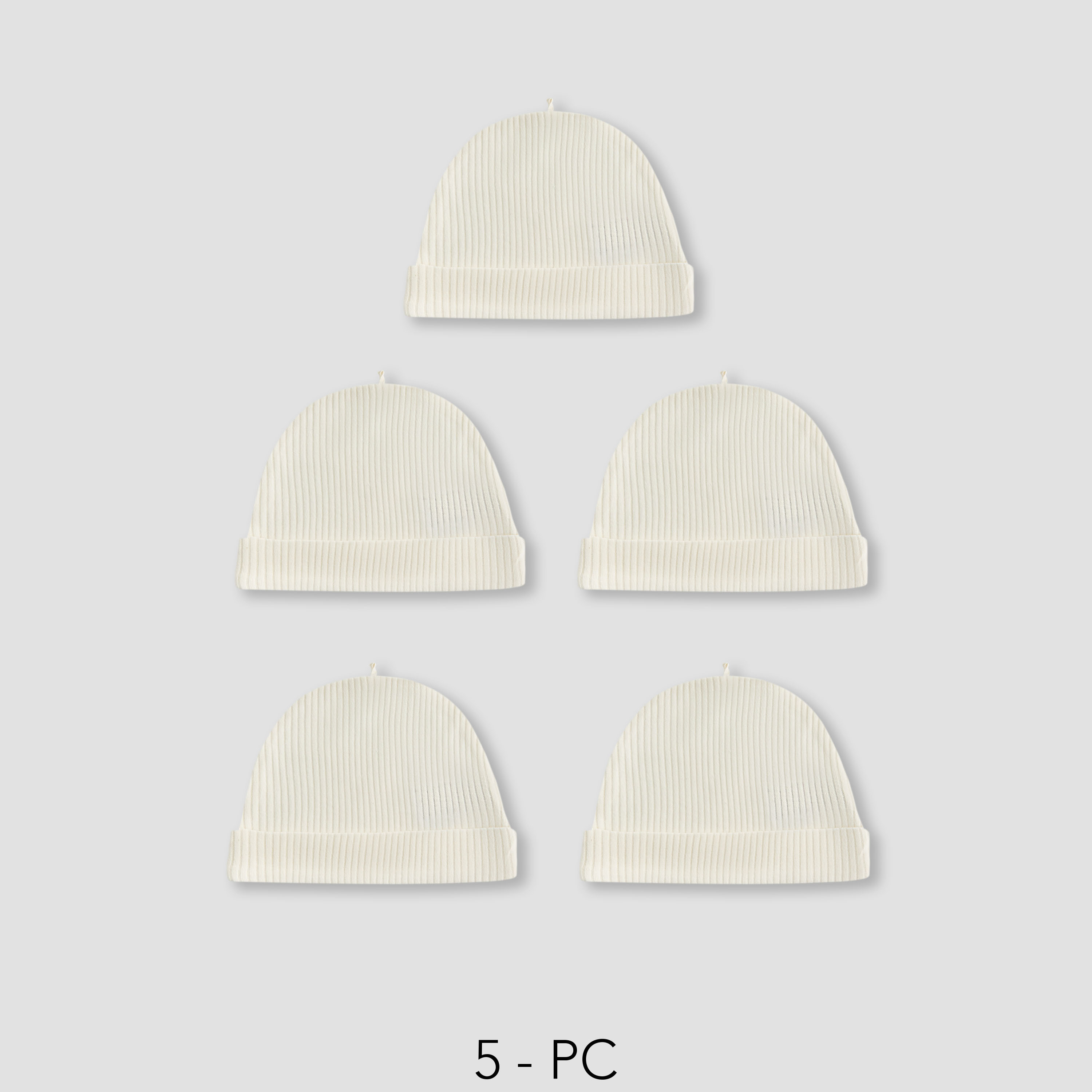 Juniors Beanie with Cotton Material - Set of 5-baby-boys-accessories-caps-image-1
