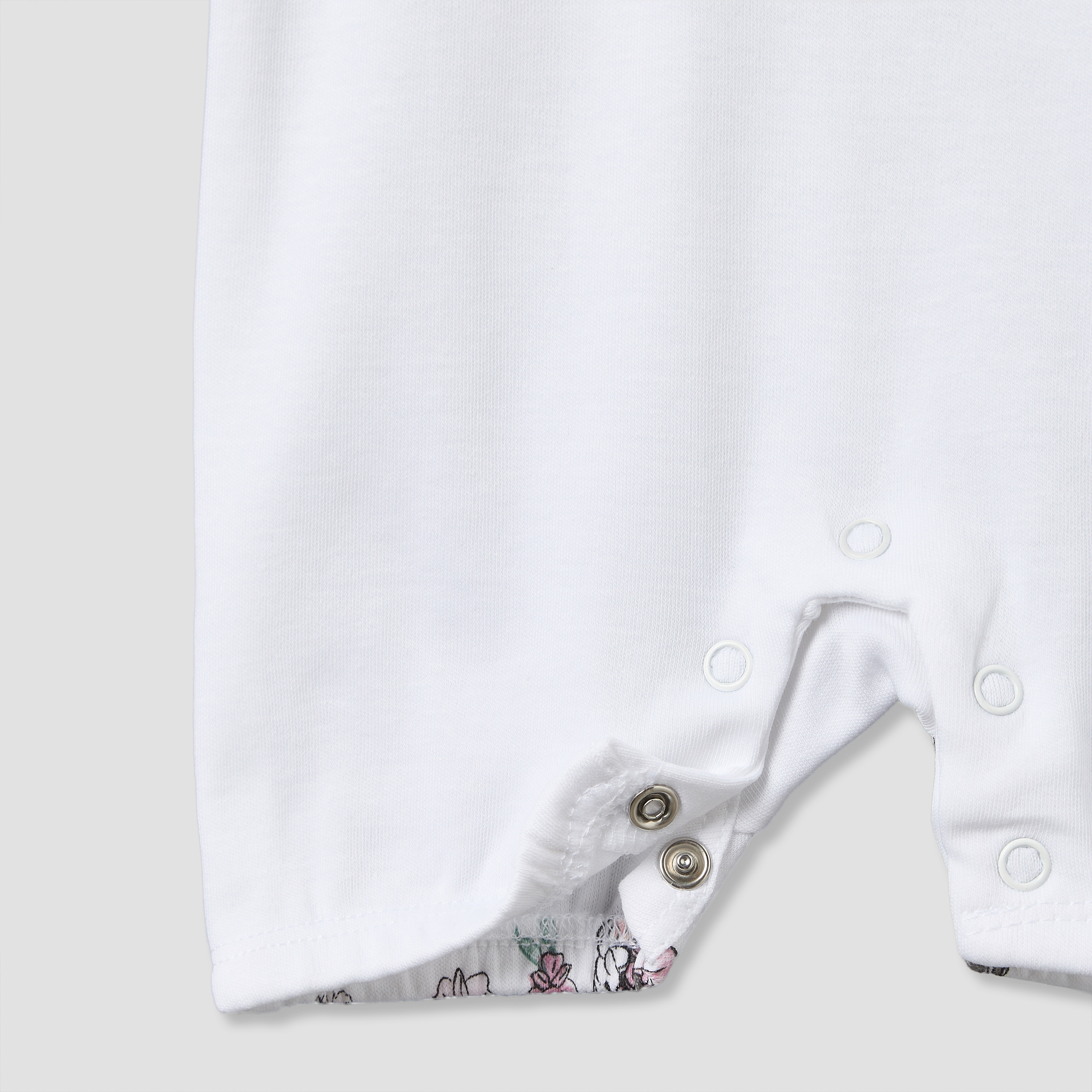 أفرول بياقة بيتر بان وأكمام قصيرة وطبعات ميني ماوس من ديزني-baby-girls-clothing-rompers-image-5