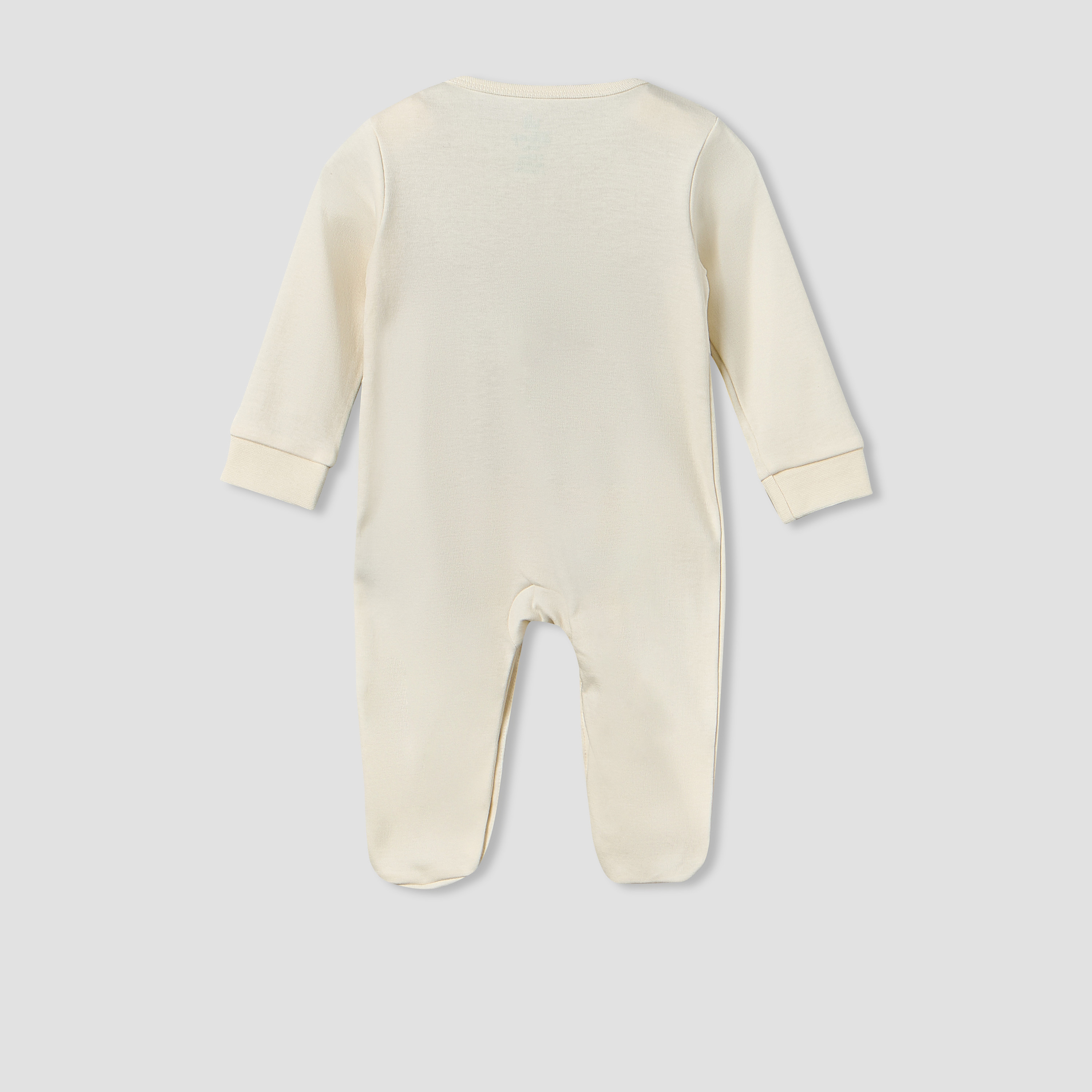 Disney Cotton Crew Neck Long Sleeves Sleepsuit with Mickey Mouse Print-baby-boys-clothing-nightwear-sleepsuits-image-3