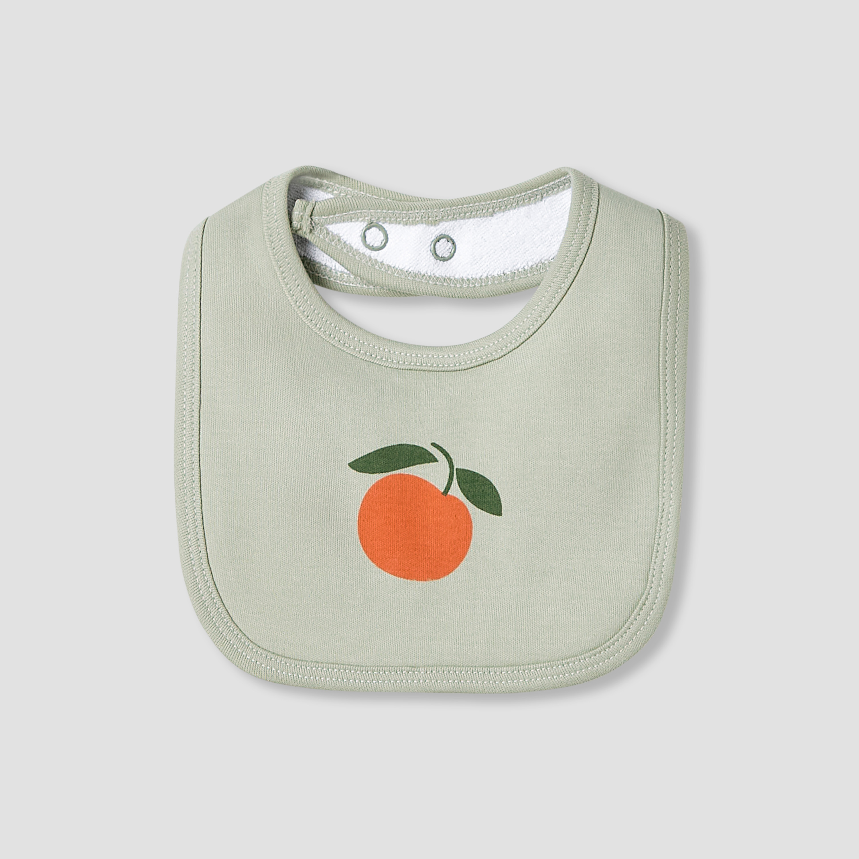 Juniors Crew Neck Sleepsuit with Bib - Cotton - Long Sleeves-baby-girls-clothing-nightwear-sleepsuits-image-3