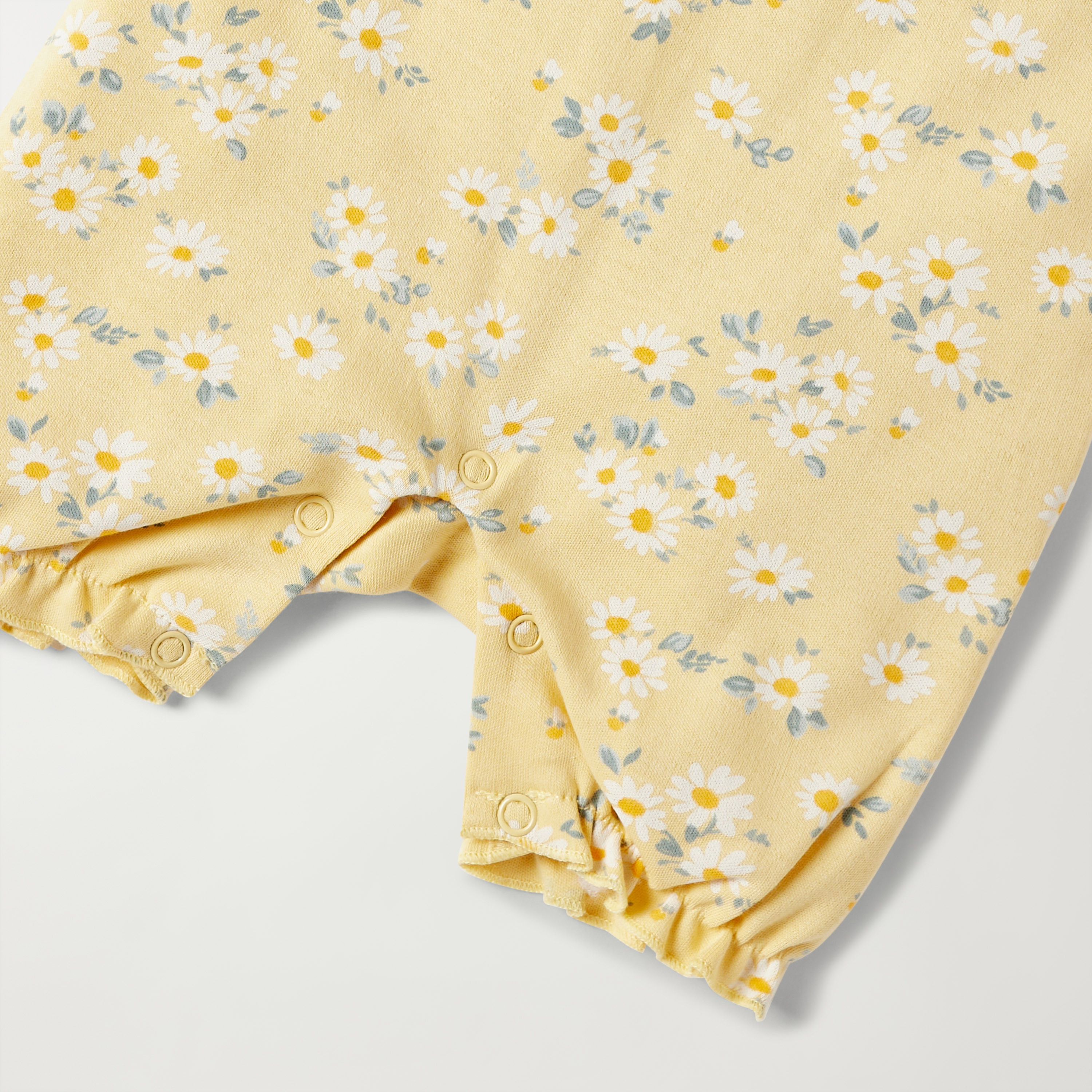 Juniors All-Over Floral Print Romper with Short Sleeves-baby-girls-clothing-rompers-image-4