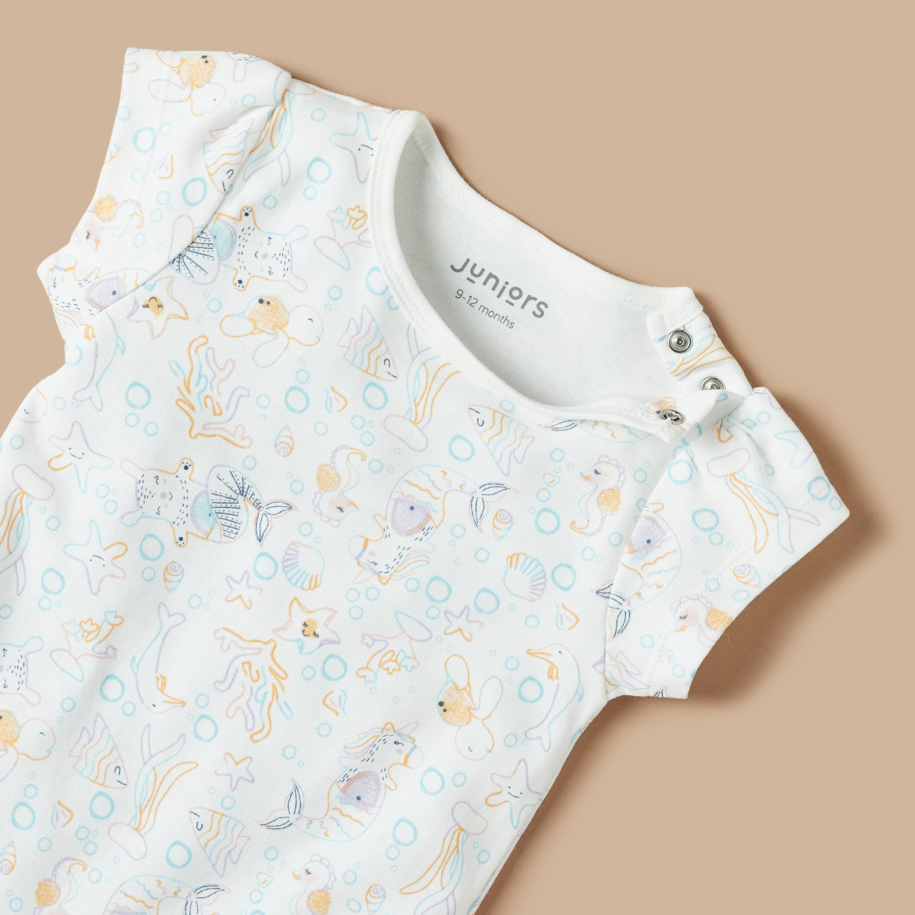 أفرول بأزرار إغلاق وطبعات من جونيورز-baby-girls-clothing-rompers-image-2