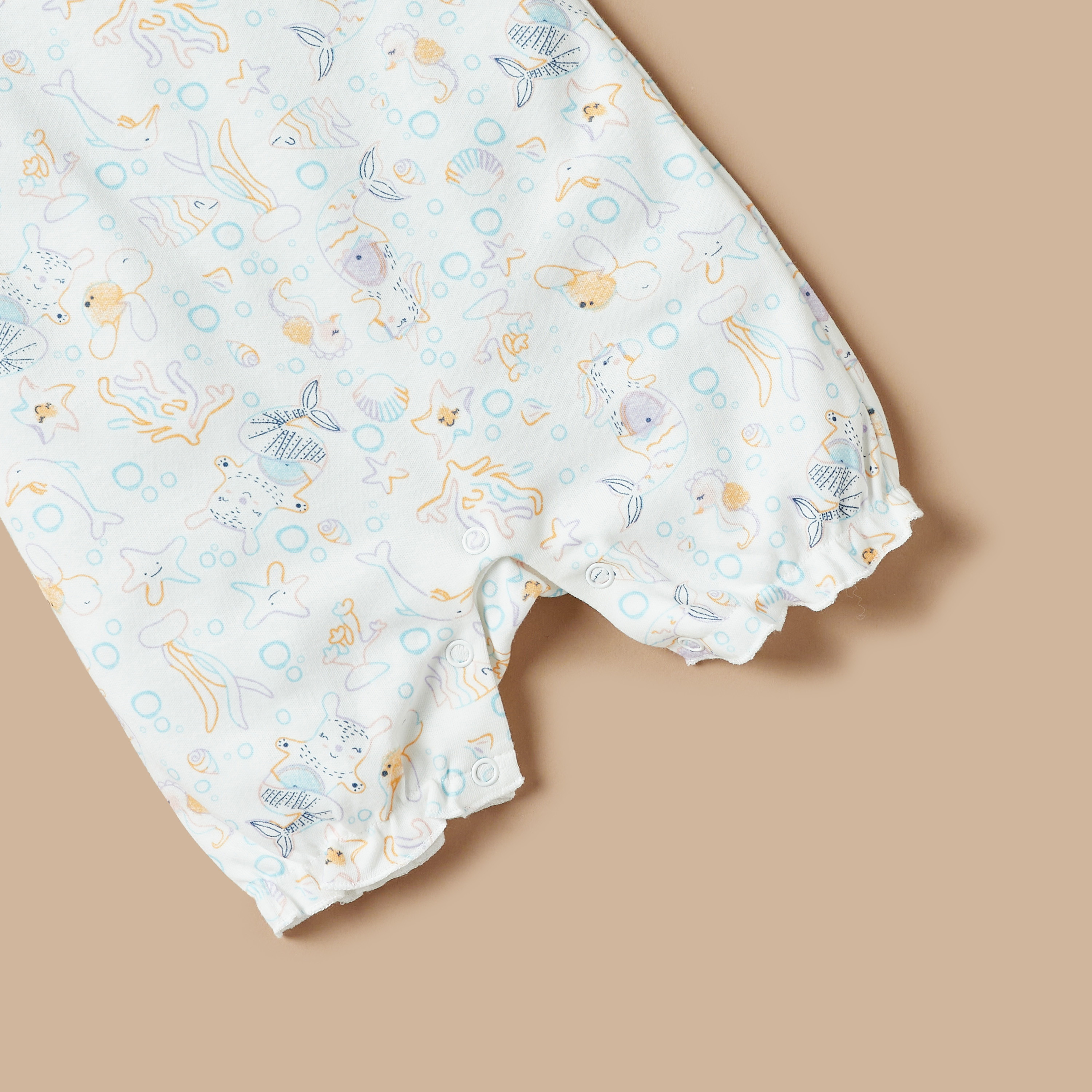 أفرول بأزرار إغلاق وطبعات من جونيورز-baby-girls-clothing-rompers-image-1