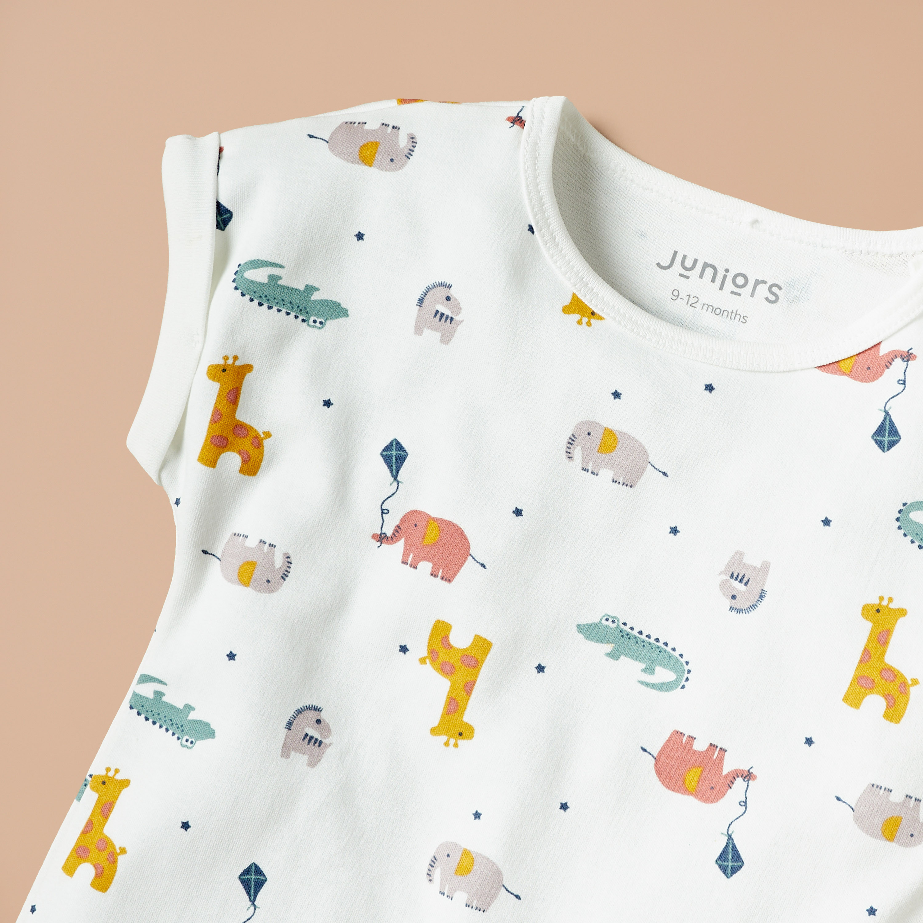 Juniors All-Over Safari Print Romper-baby-boys-clothing-rompers-image-3