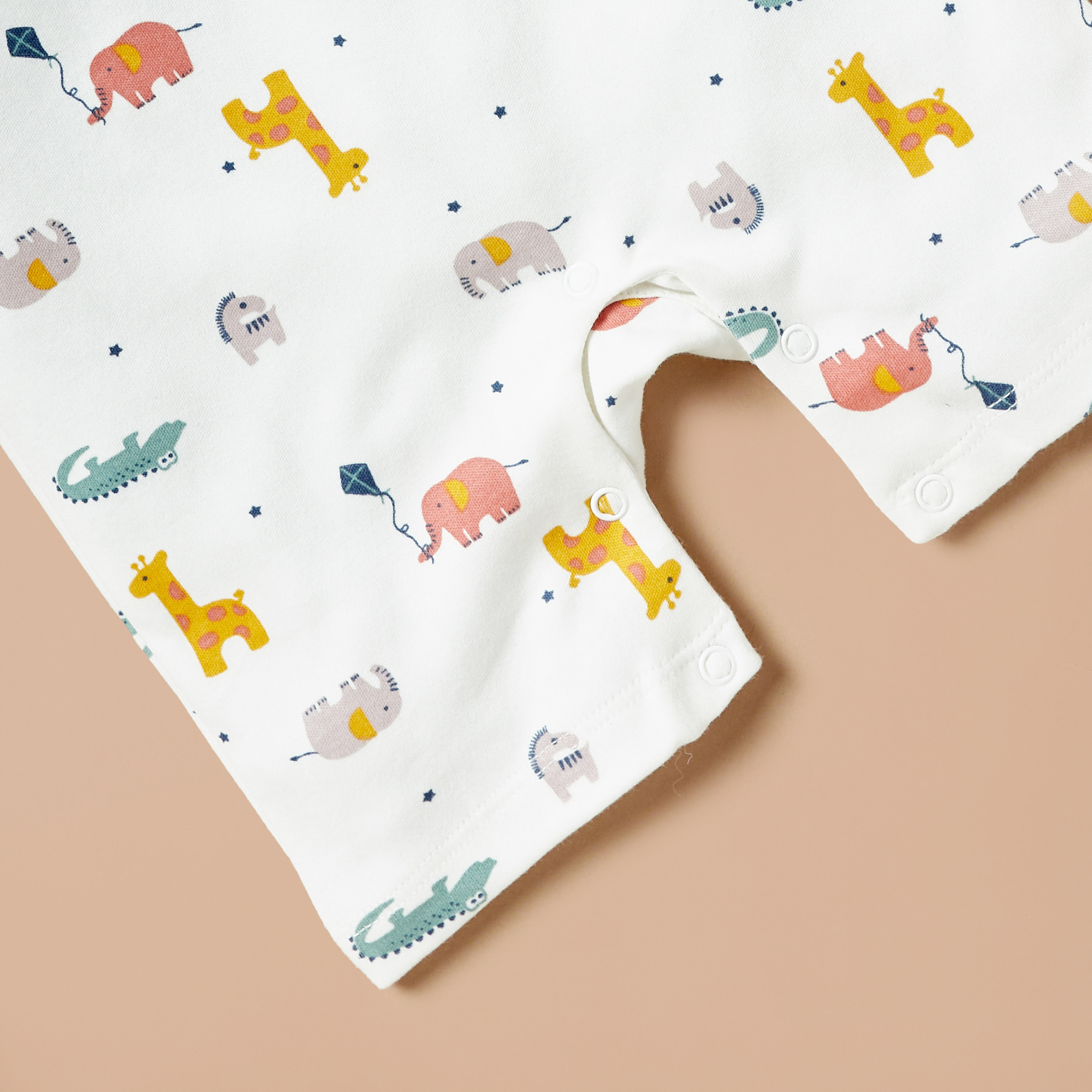 Juniors All-Over Safari Print Romper-baby-boys-clothing-rompers-image-4