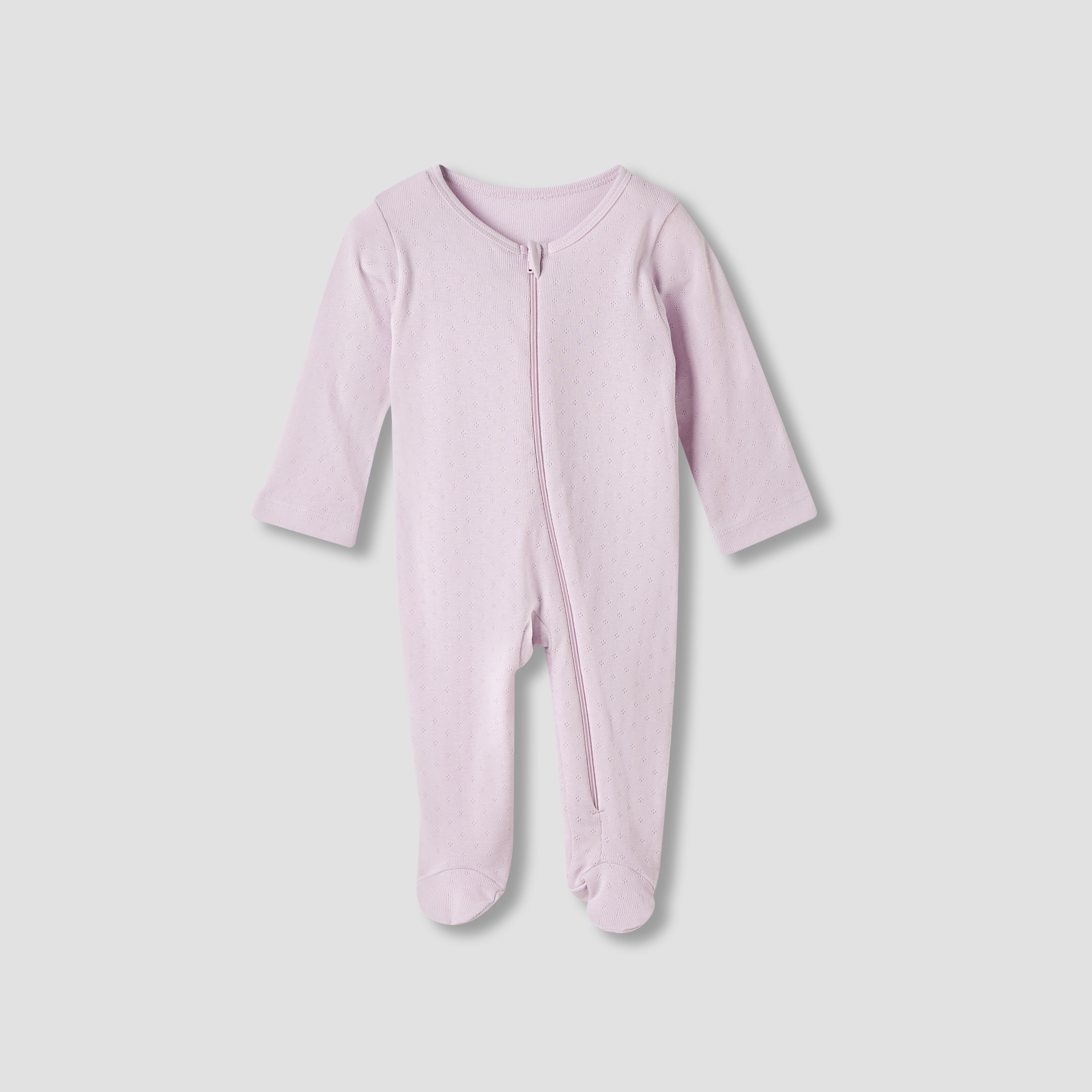 Juniors Floral Print Sleepsuit with Long Sleeves - Set of 5-baby-girls-clothing-nightwear-sleepsuits-image-3