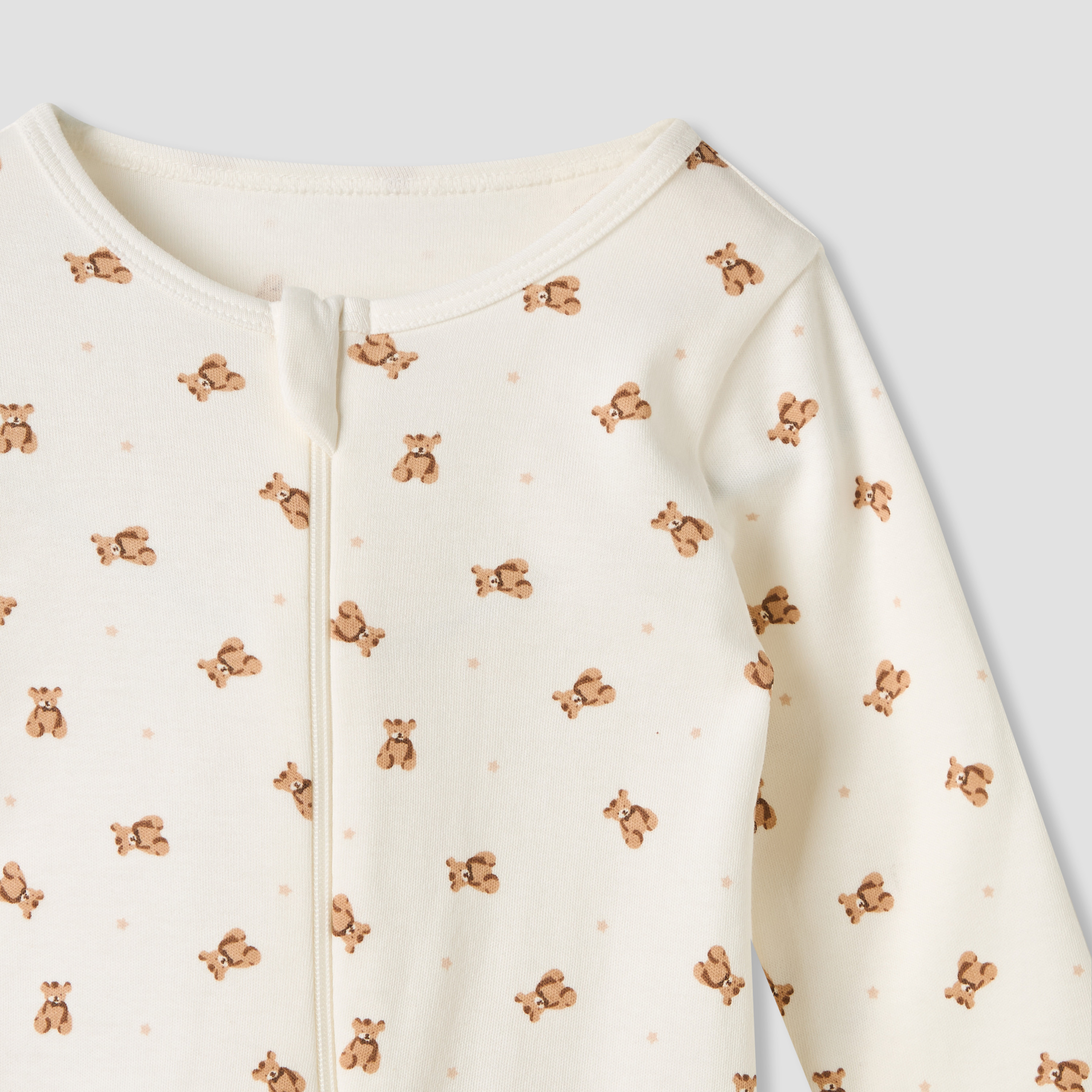 بدلة نوم متنوعة بأكمام طويلة وسحّاب إغلاق من جونيورز - طقم من 5 قطع-baby-boys-clothing-nightwear-sleepsuits-image-7