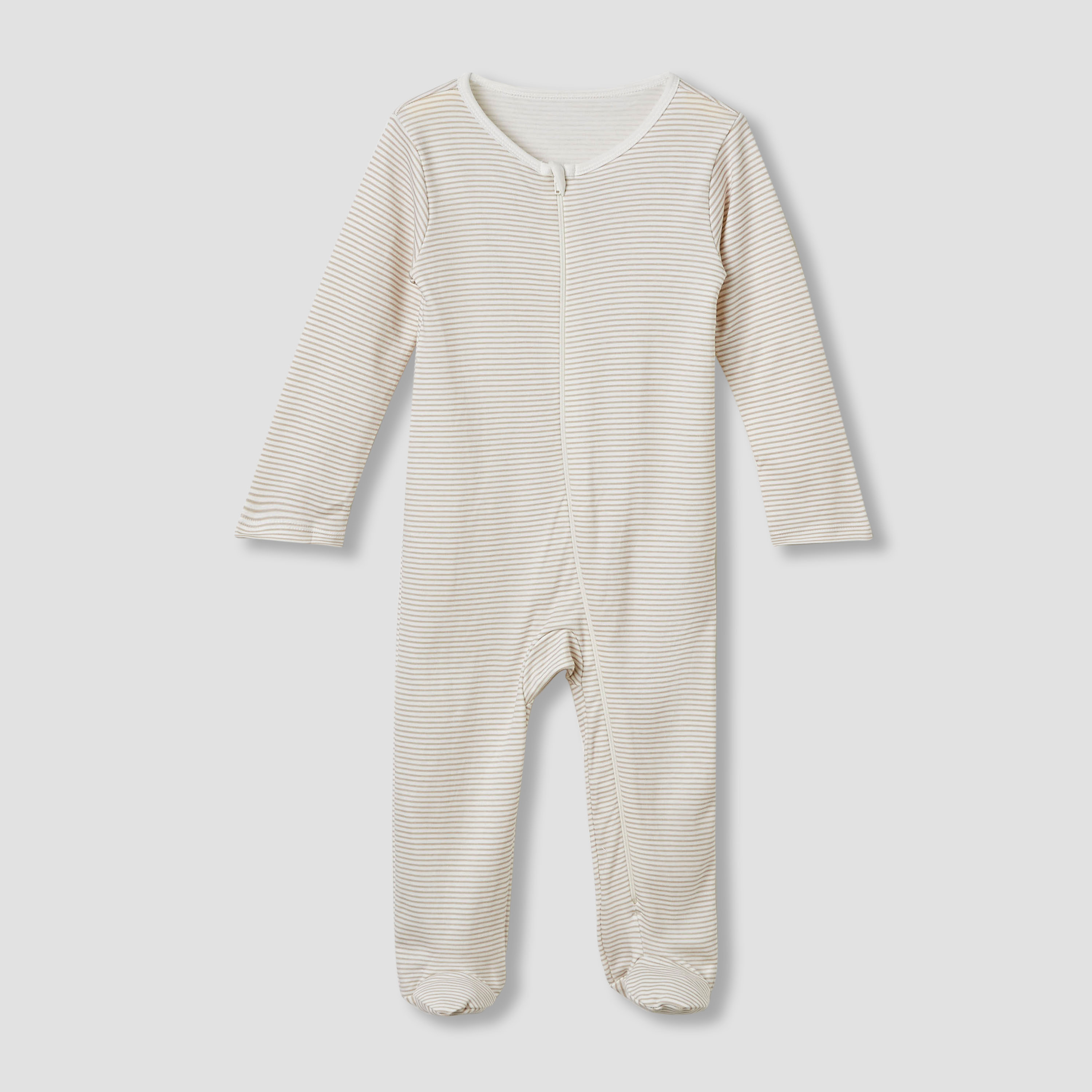 Juniors Assorted Sleepsuit with Long Sleeves and Zip Closure - Set of 5-baby-boys-clothing-nightwear-sleepsuits-image-4
