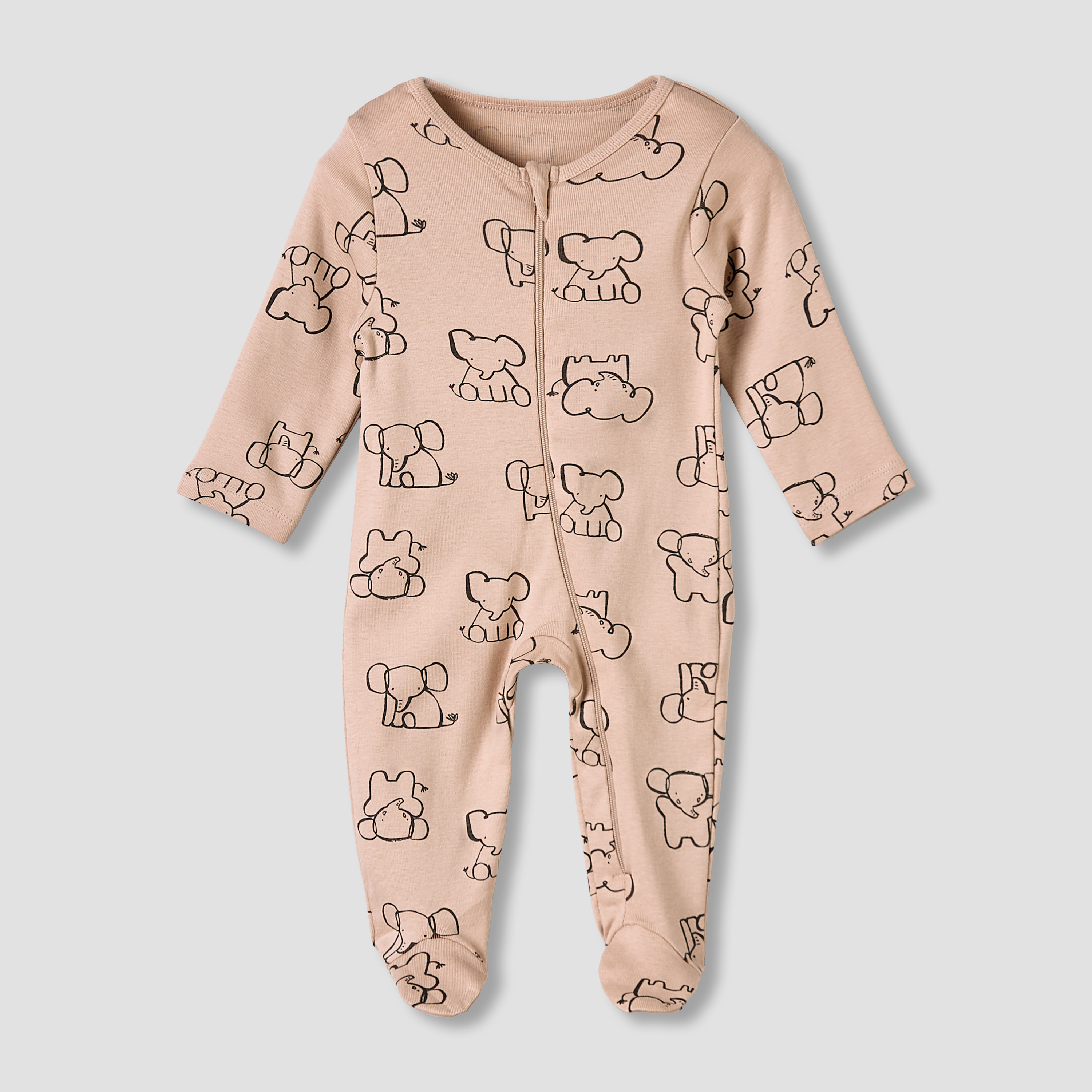 Pack of 3 Juniors Round Neck Long Sleeves Sleepsuit with Print-promo_babyshop_Buy2for115_QAT130126-image-3