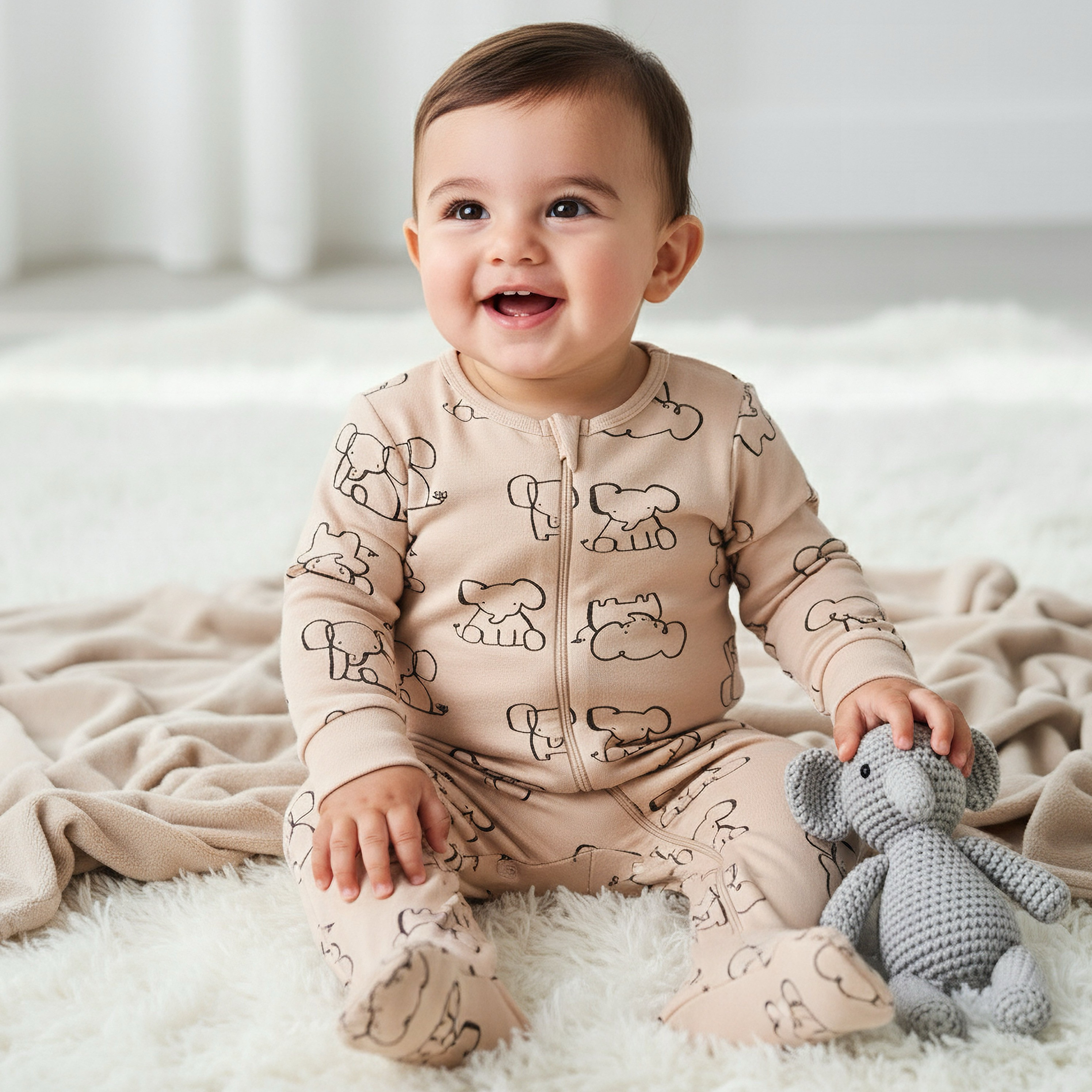 Pack of 3 Juniors Round Neck Long Sleeves Sleepsuit with Print-promo_babyshop_Buy2for115_QAT130126-image-2